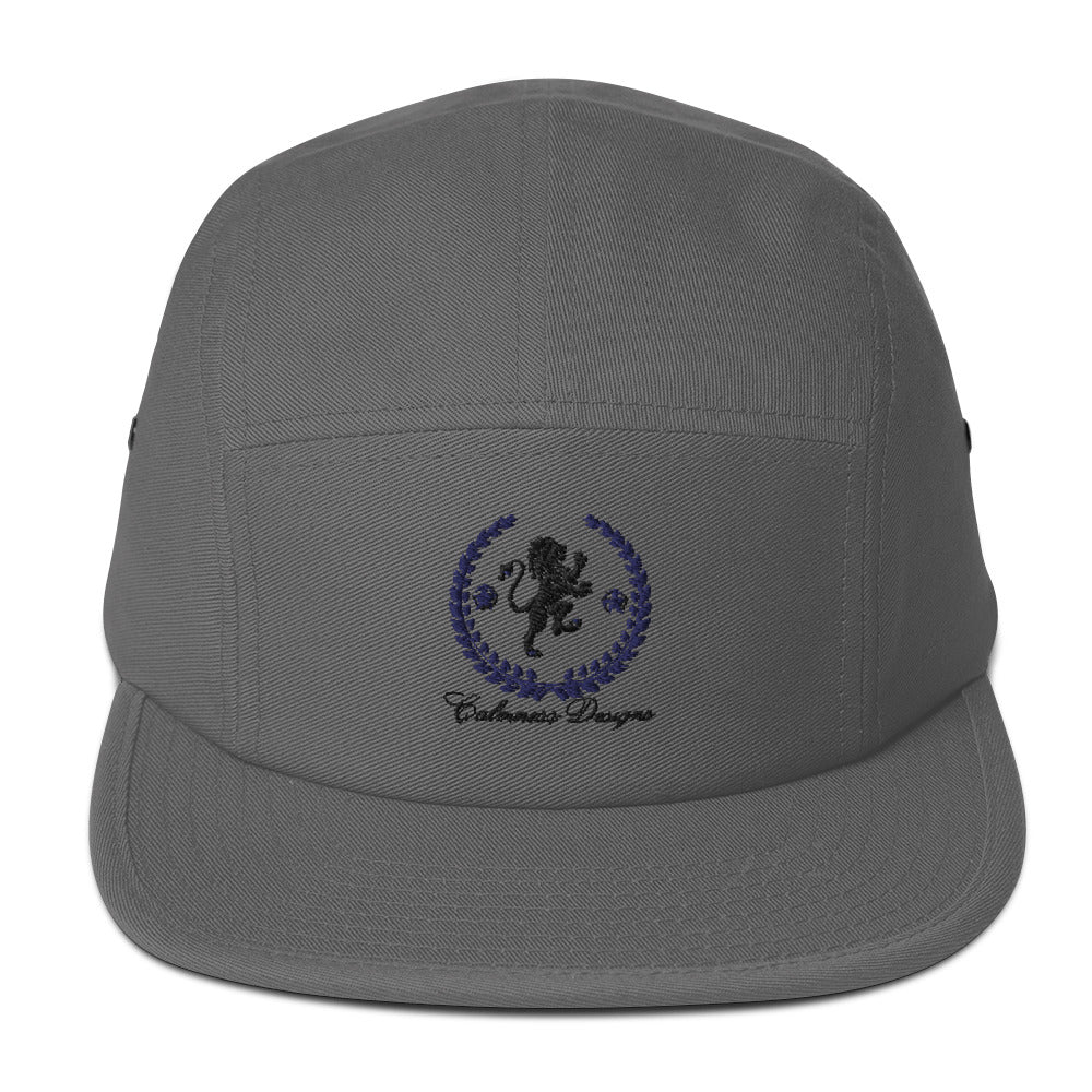 Coats of Arms, (C D), Lions Crest Shield, Stars, Calmness Designs, Five Panel Cap