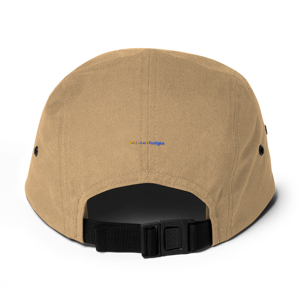 Coats of Arms, (C D), Lions Crest Shield, Stars, Calmness Designs, Five Panel Cap