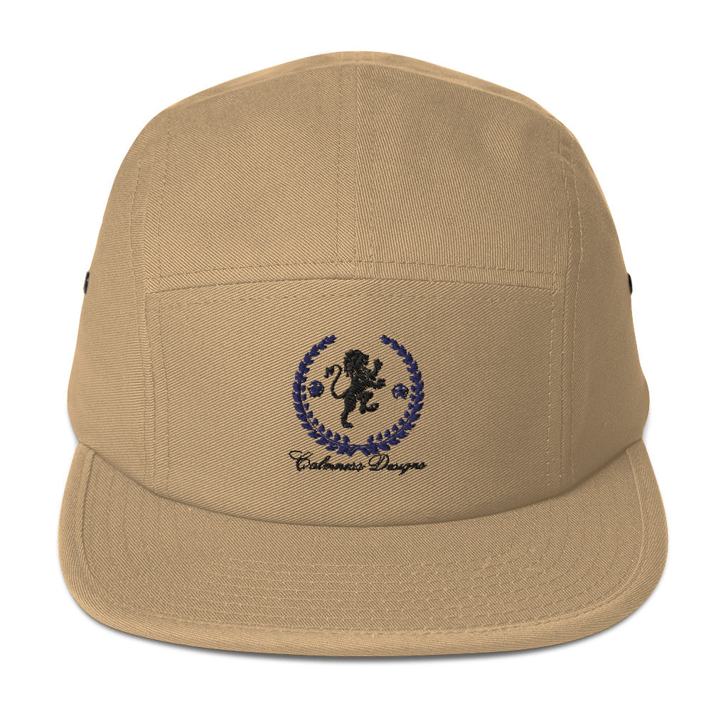 Coats of Arms, (C D), Lions Crest Shield, Stars, Calmness Designs, Five Panel Cap