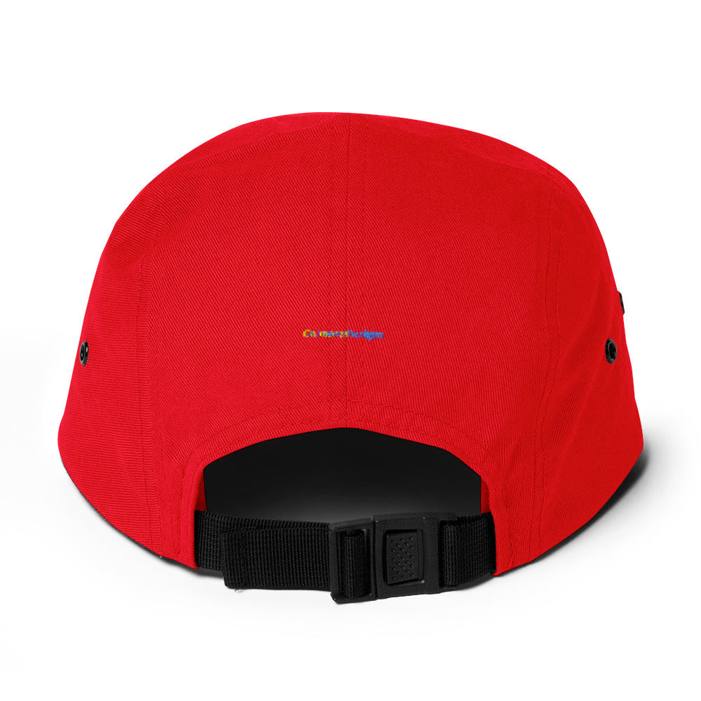 Coats of Arms, (C D), Lions Crest Shield, Stars, Calmness Designs, Five Panel Cap