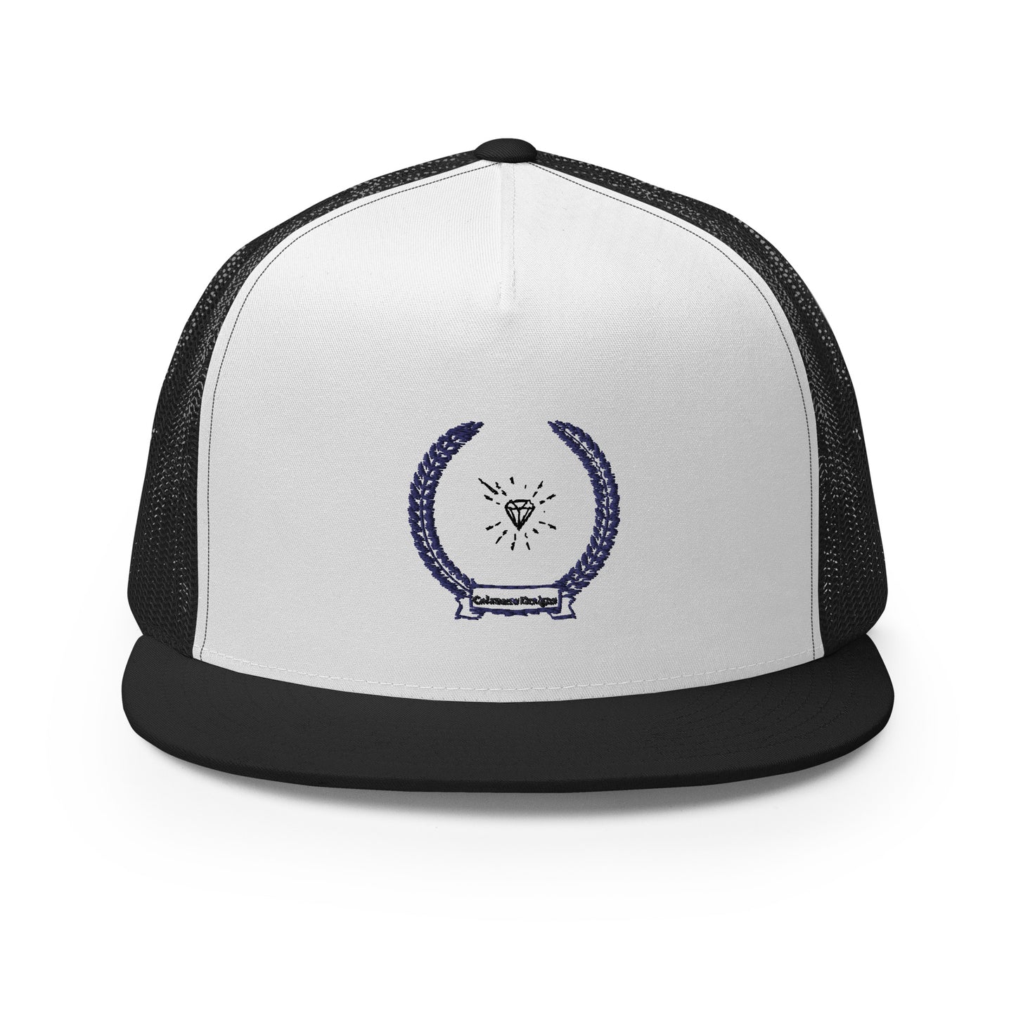 Diamond in Coats of Arms, Calmness Designs, Trucker Cap