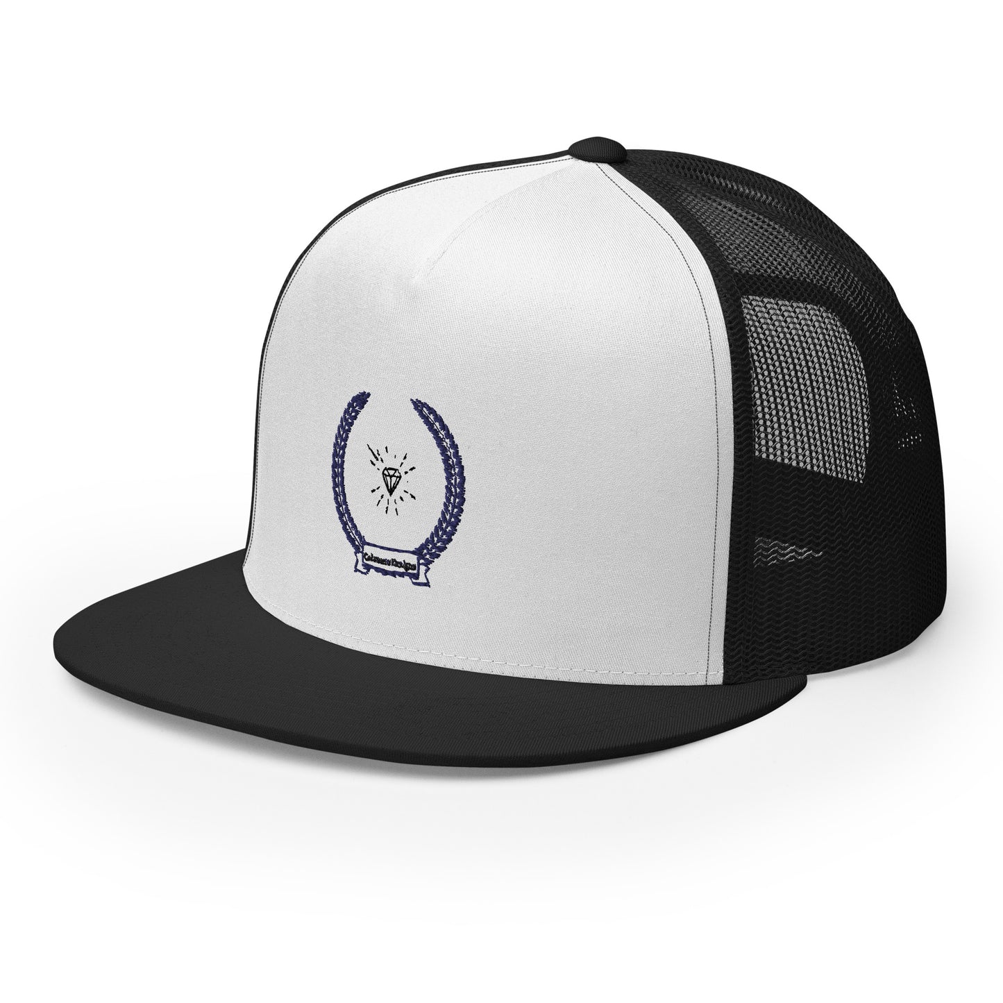 Diamond in Coats of Arms, Calmness Designs, Trucker Cap