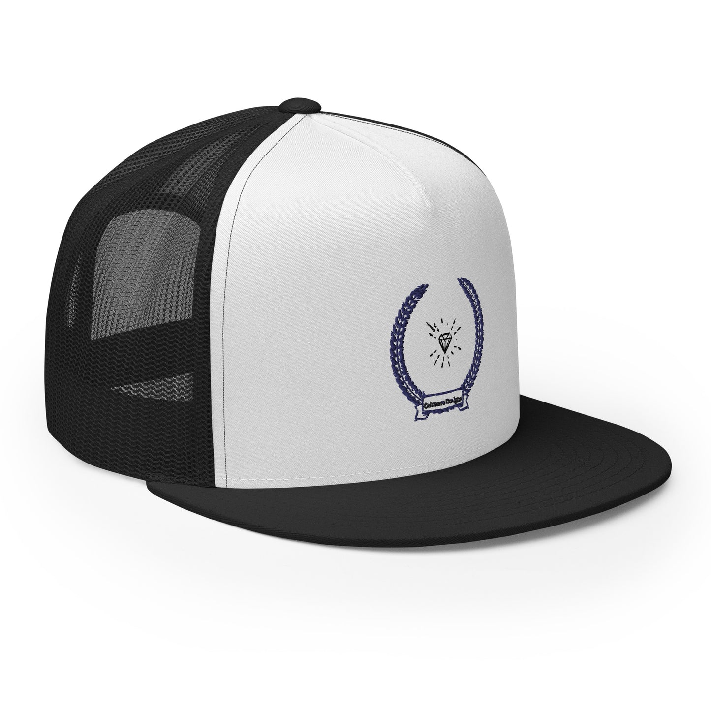 Diamond in Coats of Arms, Calmness Designs, Trucker Cap