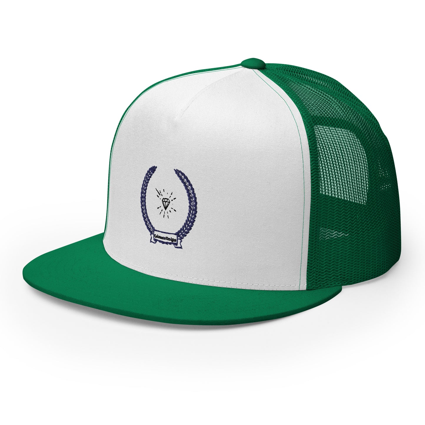Diamond in Coats of Arms, Calmness Designs, Trucker Cap