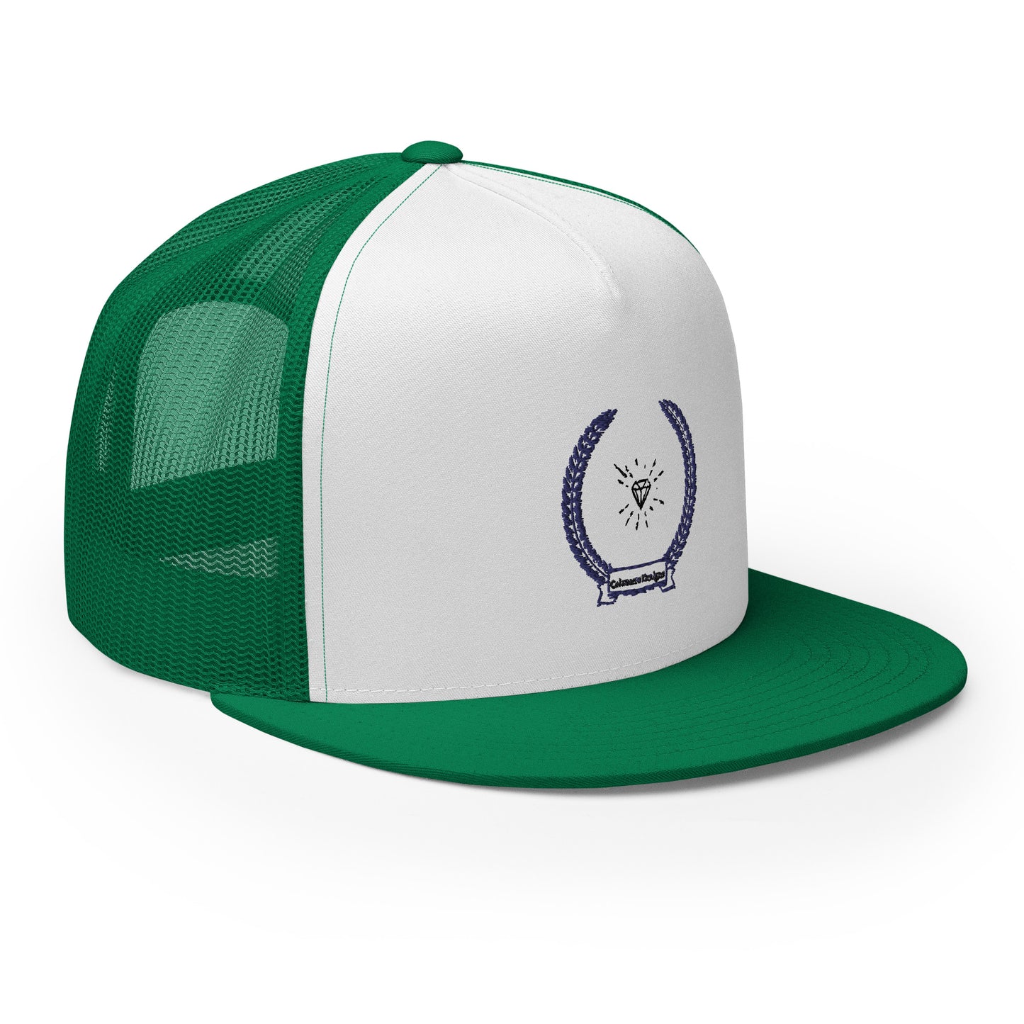Diamond in Coats of Arms, Calmness Designs, Trucker Cap