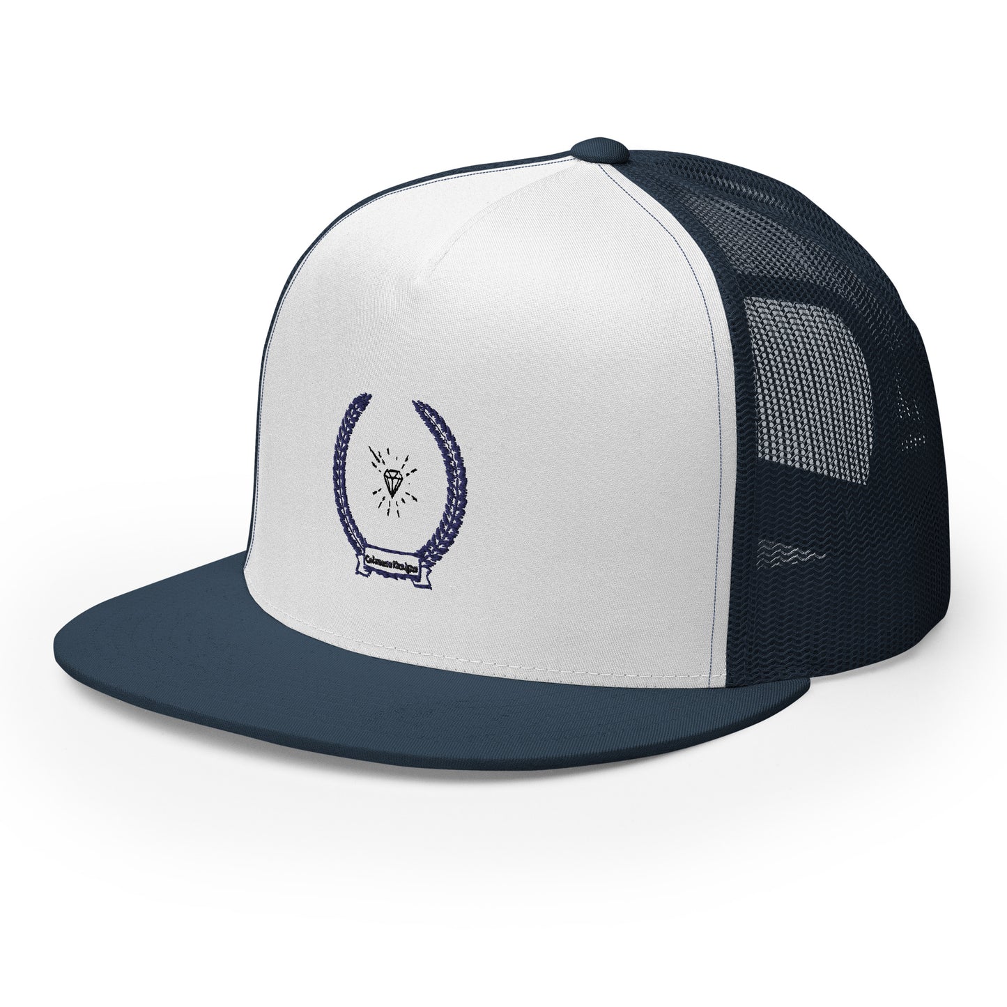 Diamond in Coats of Arms, Calmness Designs, Trucker Cap