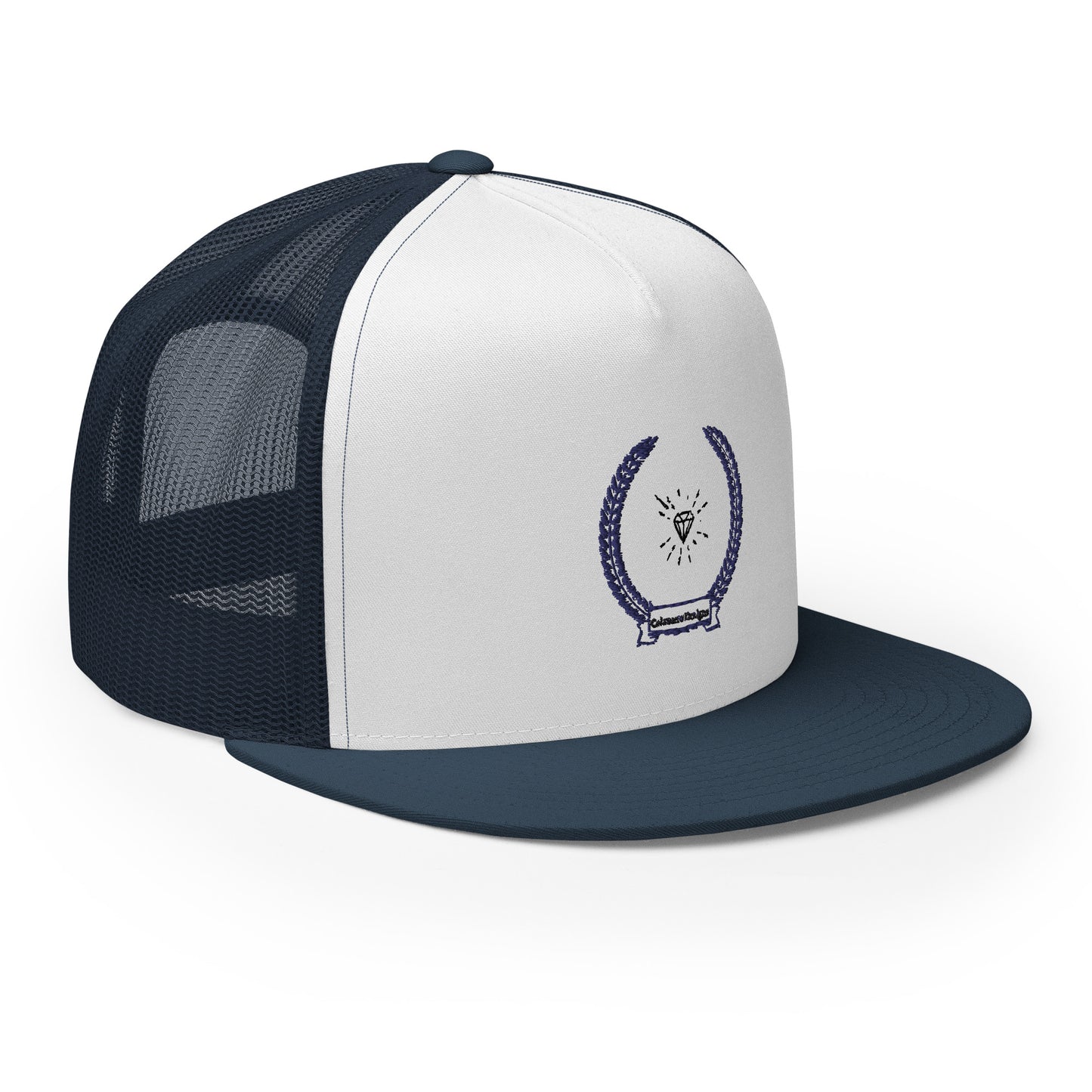 Diamond in Coats of Arms, Calmness Designs, Trucker Cap