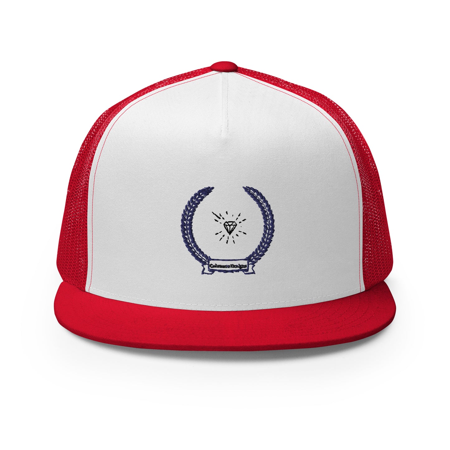 Diamond in Coats of Arms, Calmness Designs, Trucker Cap