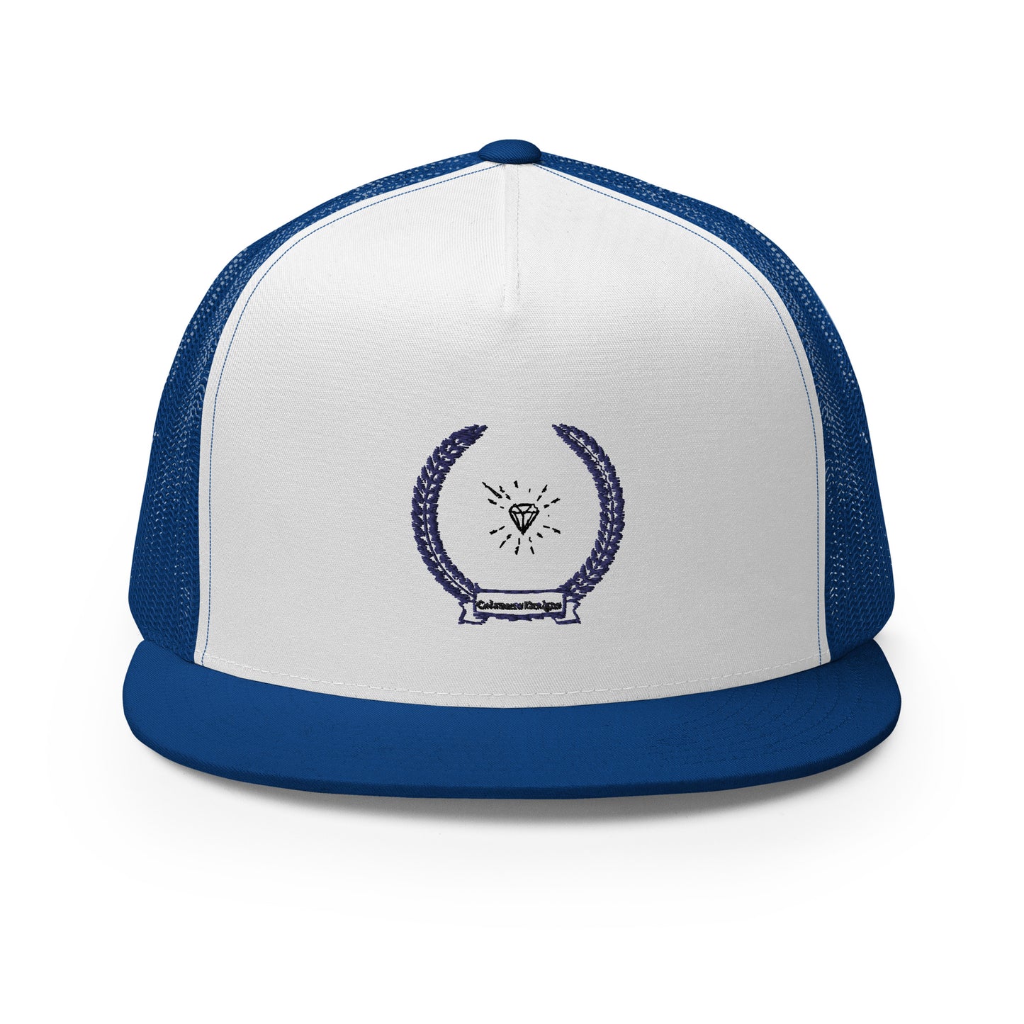 Diamond in Coats of Arms, Calmness Designs, Trucker Cap