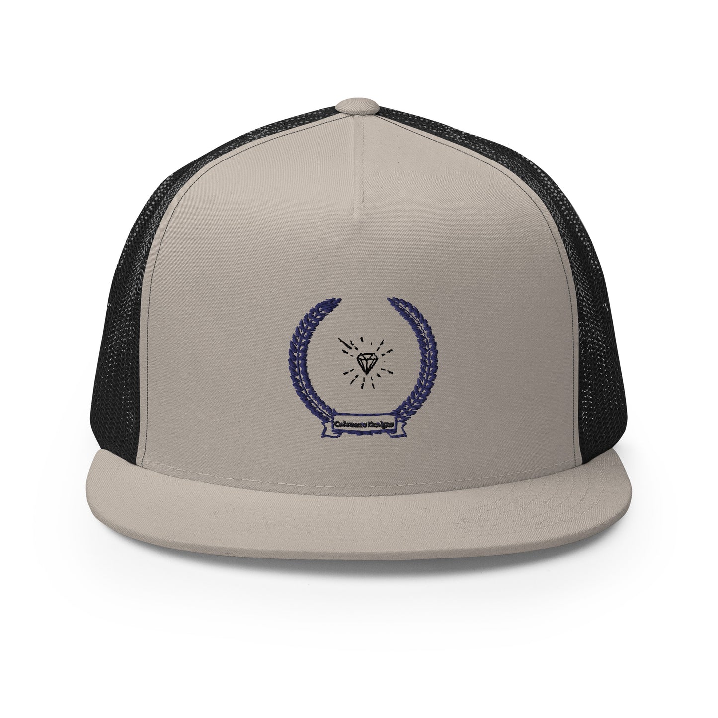 Diamond in Coats of Arms, Calmness Designs, Trucker Cap
