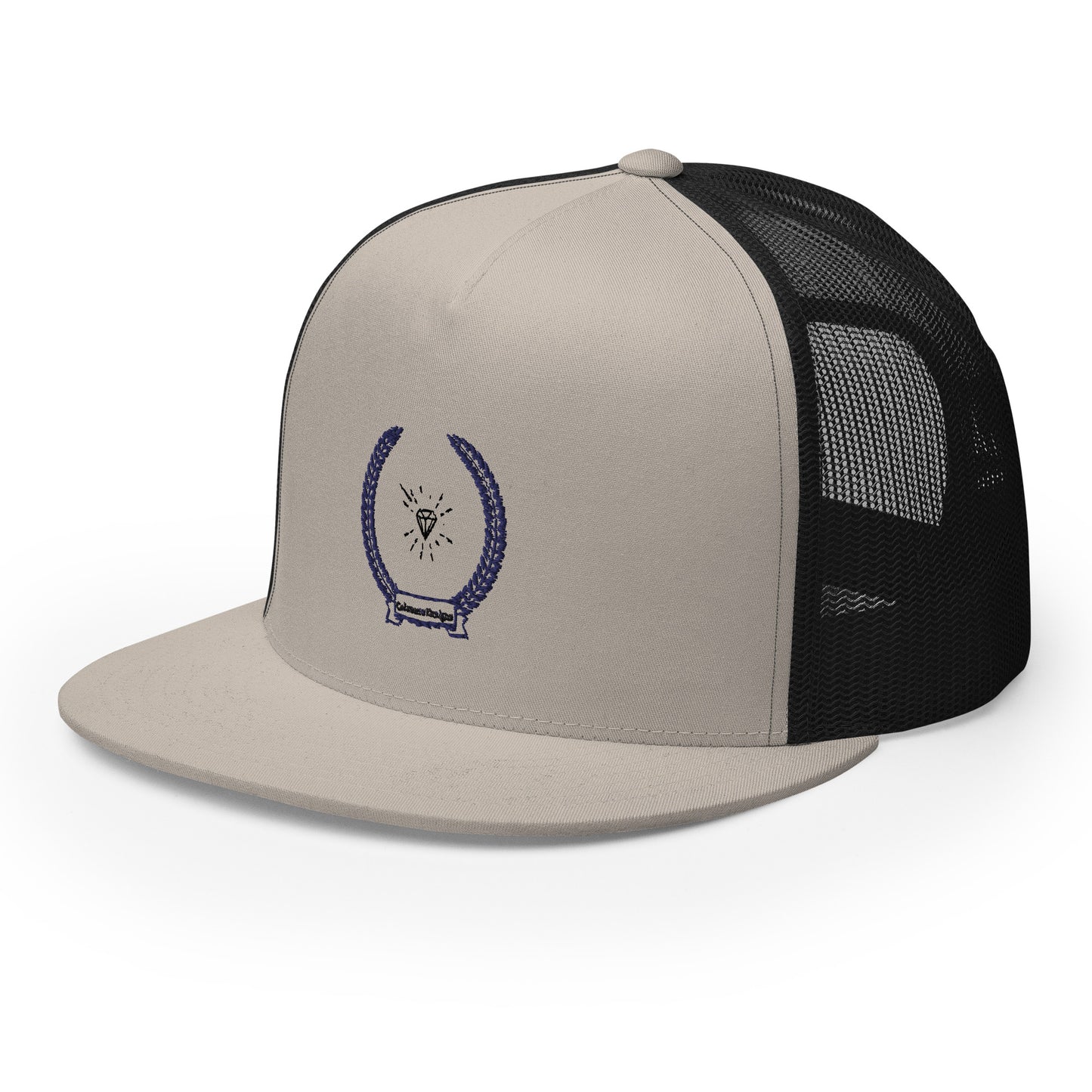 Diamond in Coats of Arms, Calmness Designs, Trucker Cap