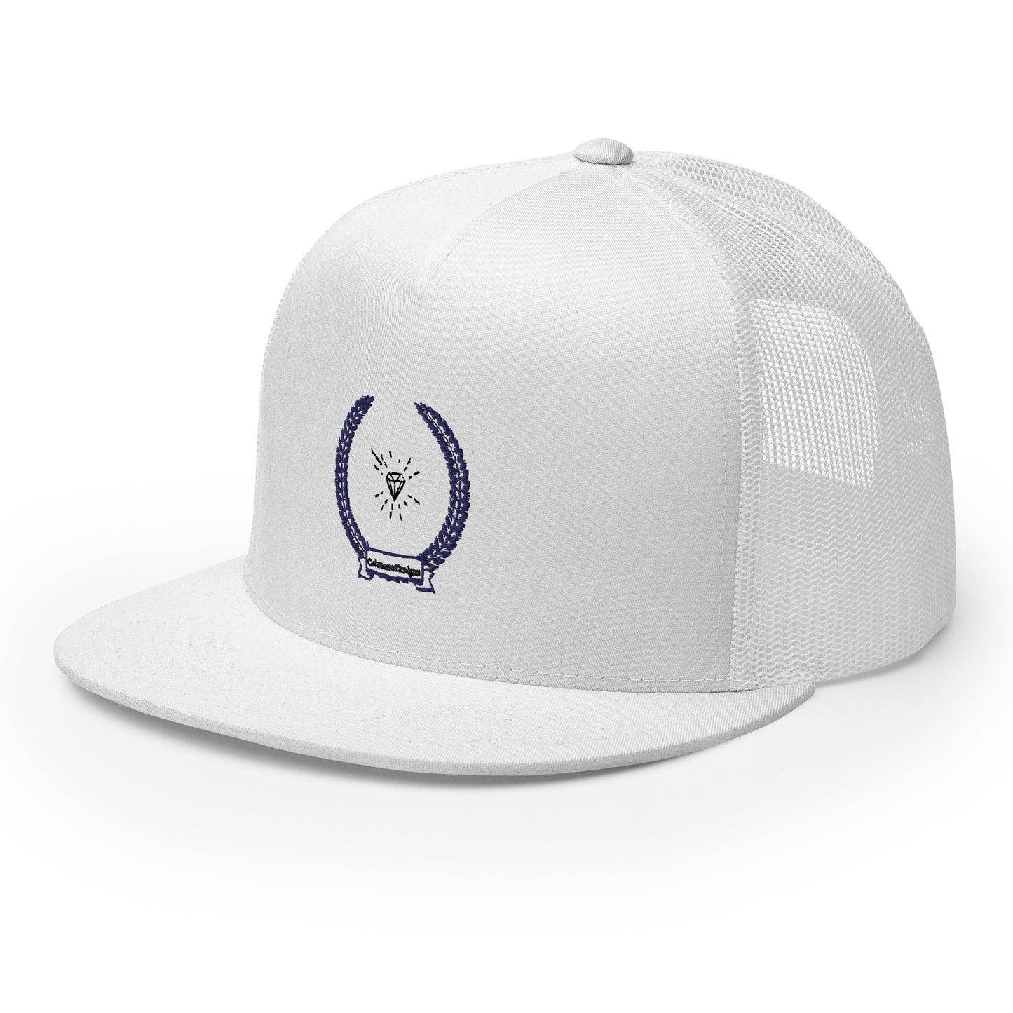 Diamond in Coats of Arms, Calmness Designs, Trucker Cap