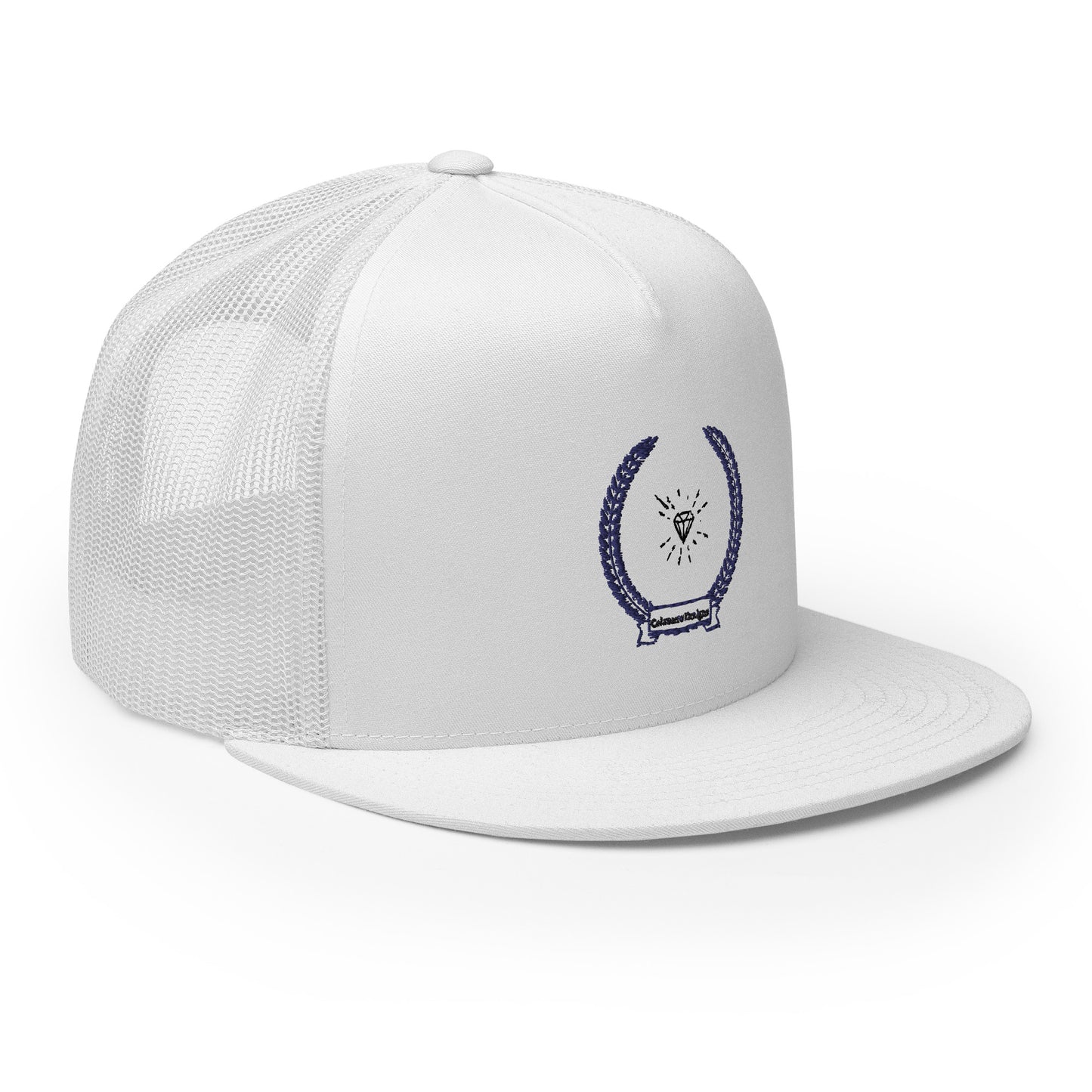 Diamond in Coats of Arms, Calmness Designs, Trucker Cap