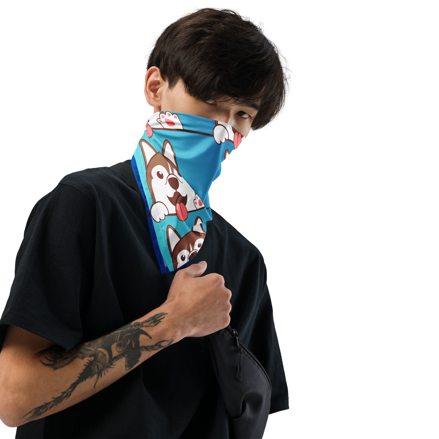 Cute Dogie, CALMNESS DESIGNS, Creative Designer's, All-over print bandana