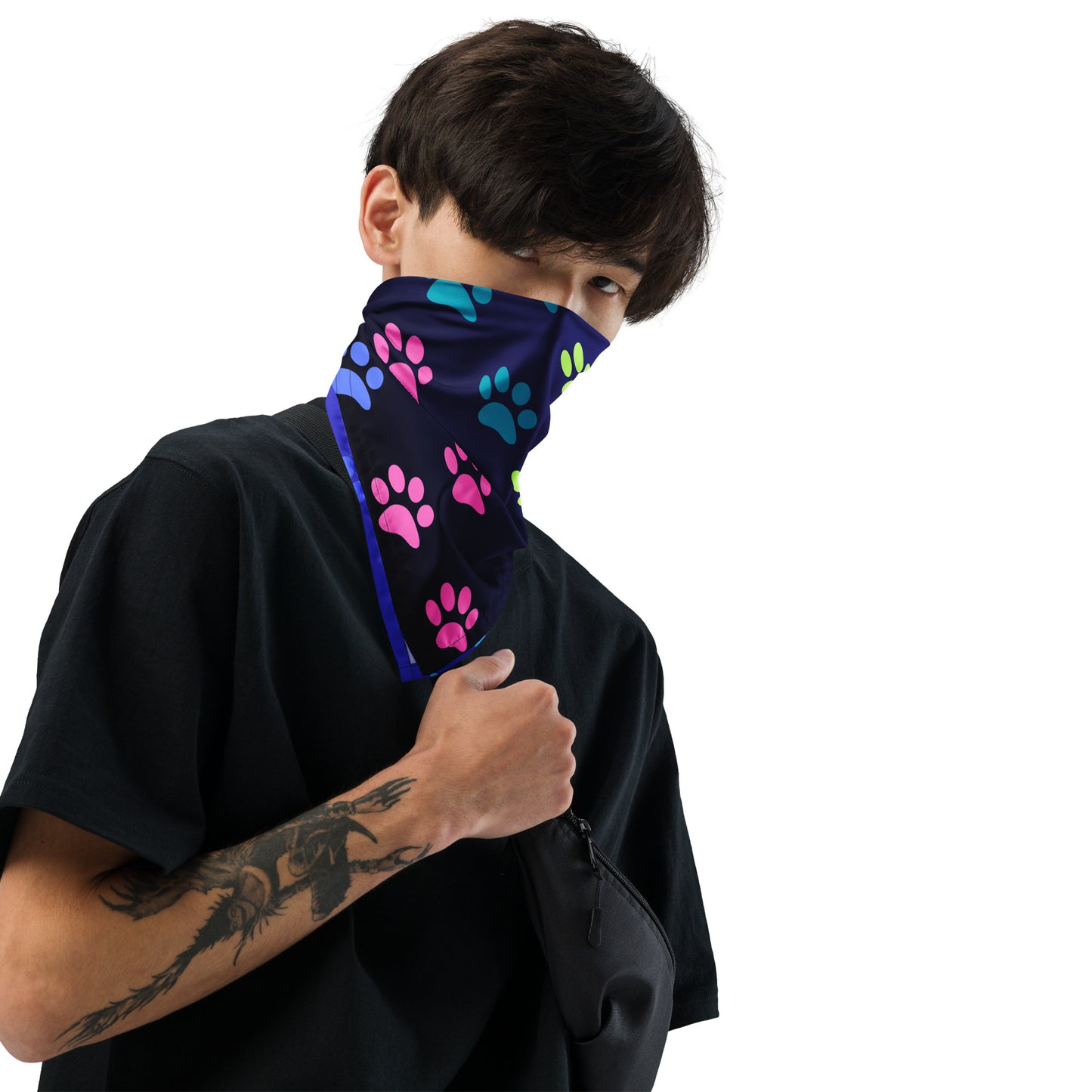 Doggie Paws, CALMNESS DESIGNS, Creative Designer's, All-over print bandana