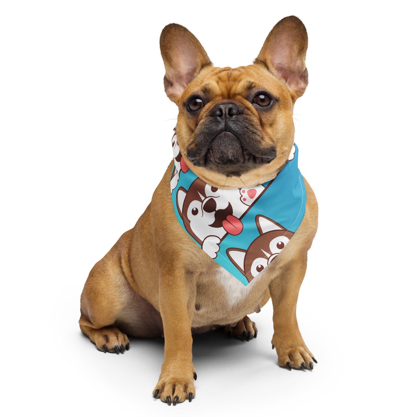 Cute Dogie, CALMNESS DESIGNS, Creative Designer's, All-over print bandana