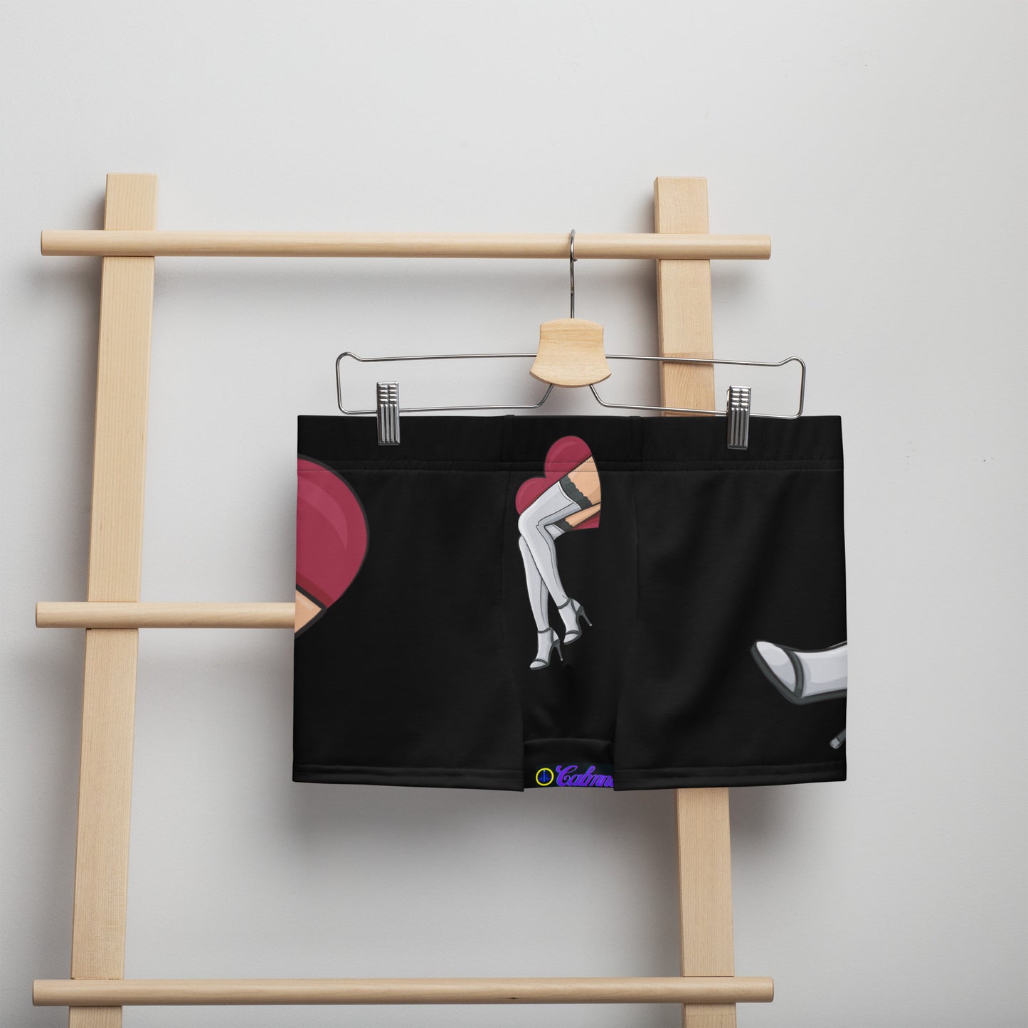 Sexy Girls Legs in a Heart, Calmness Designs, Boxer Briefs