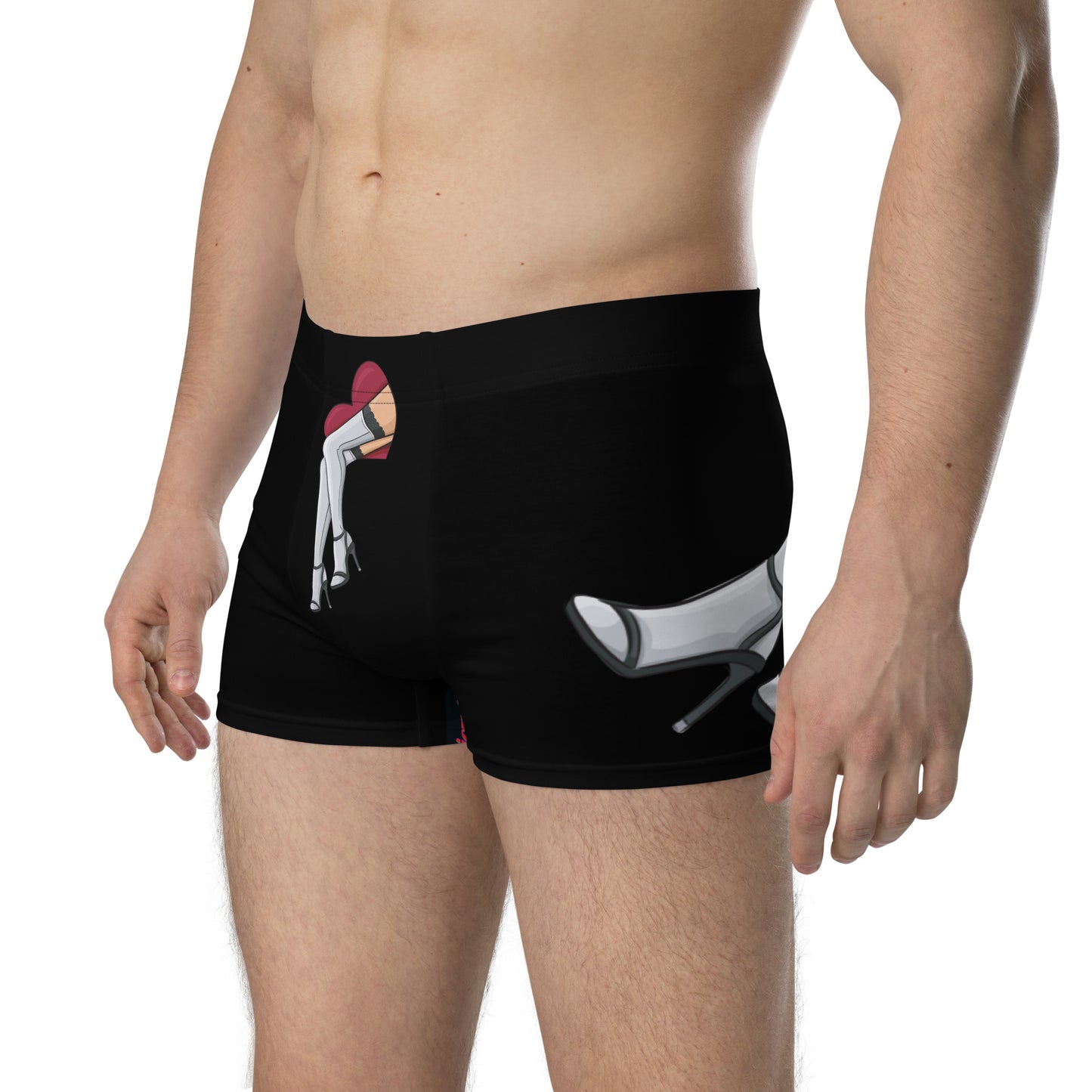 Sexy Girls Legs in a Heart, Calmness Designs, Boxer Briefs