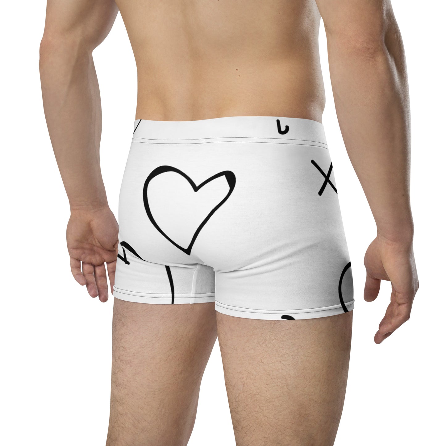 Three Hearts, Calmness Designs, Boxer Briefs
