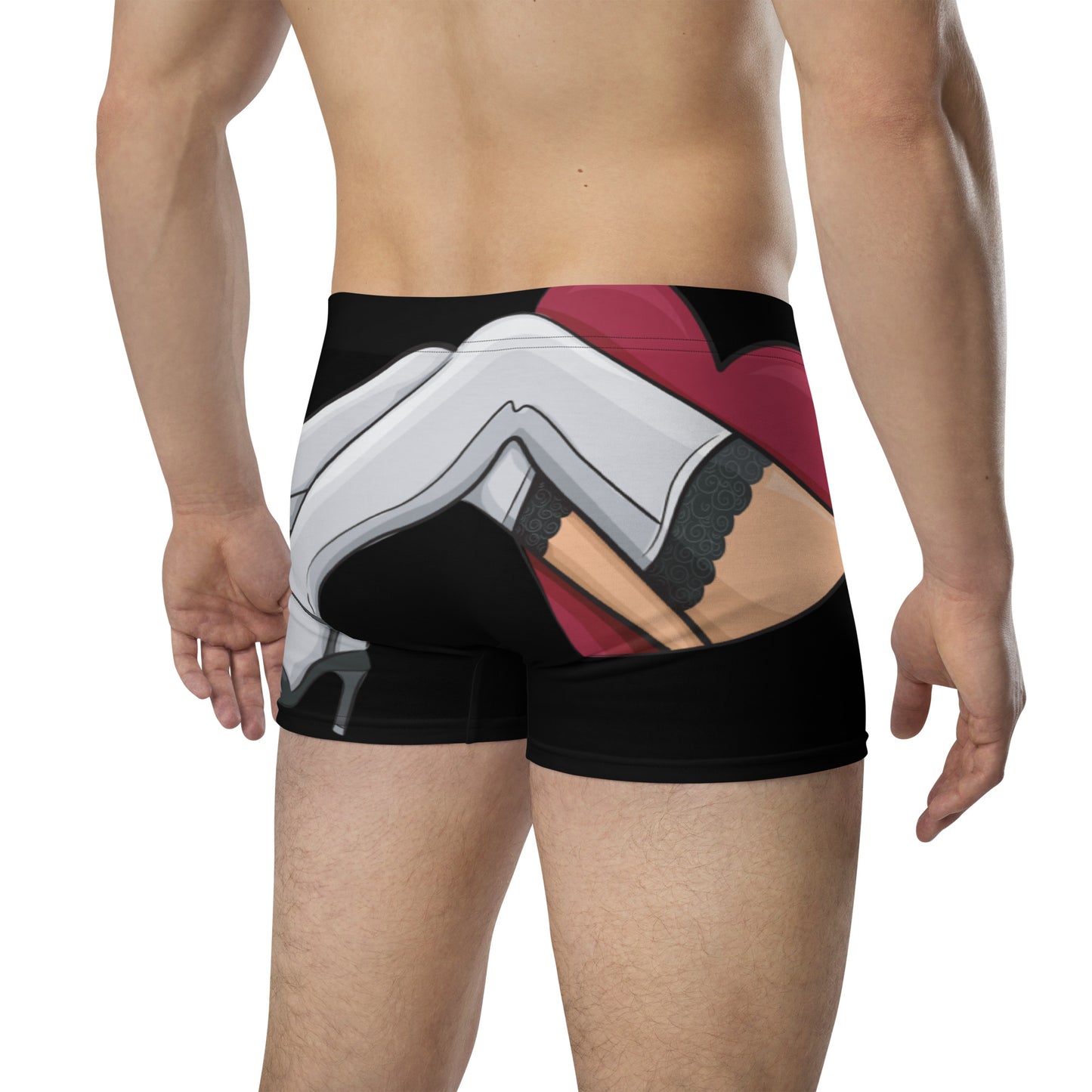 Sexy Girls Legs in a Heart, Calmness Designs, Boxer Briefs