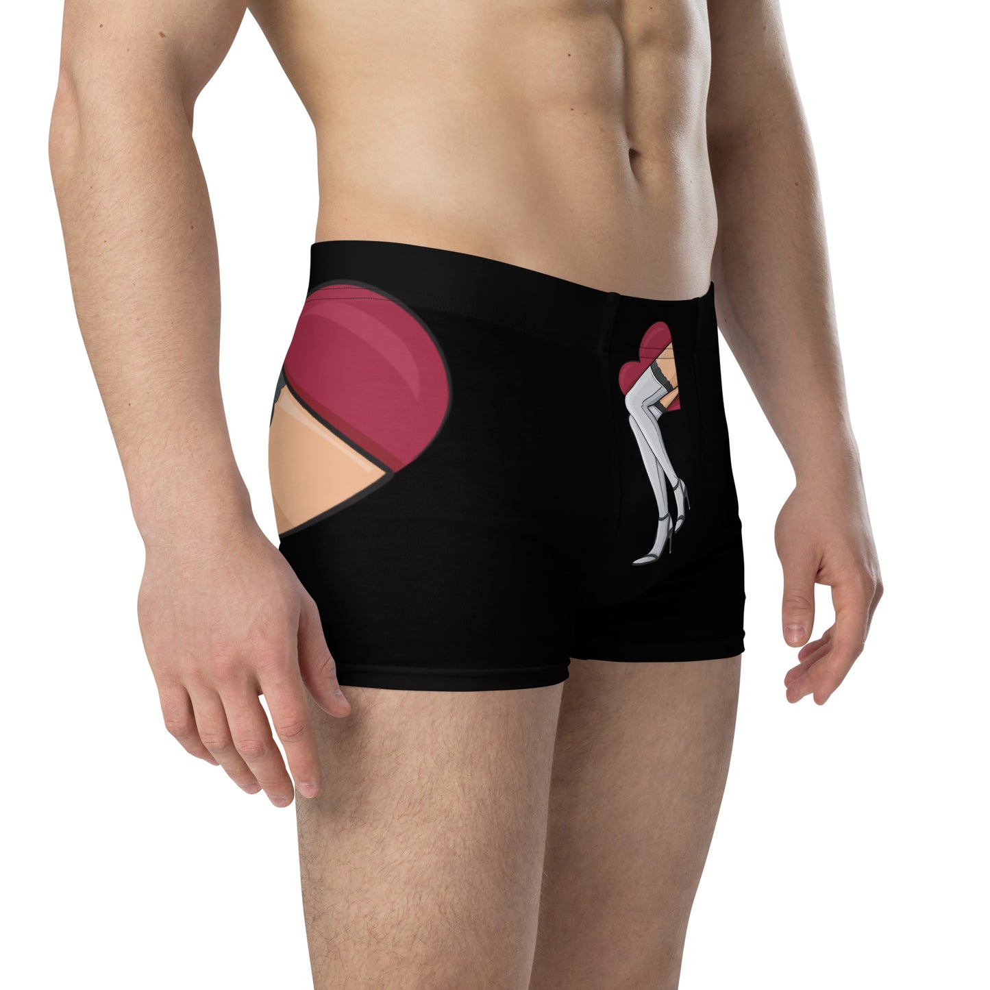 Sexy Girls Legs in a Heart, Calmness Designs, Boxer Briefs