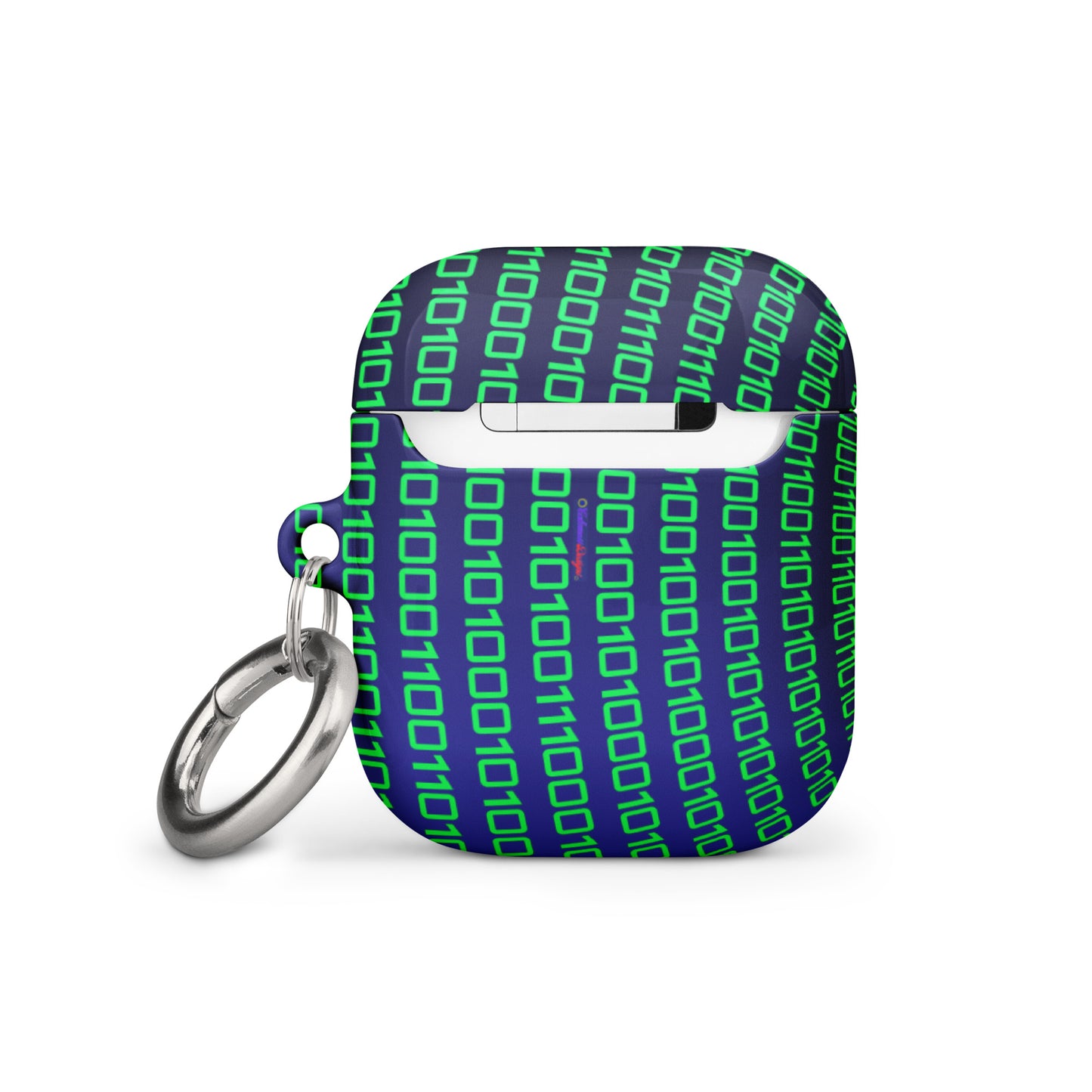 Sphere Binary Code ICON, Ones and Zeros, CALMNESS DESIGNS, Creative Designer's, Case for AirPods®