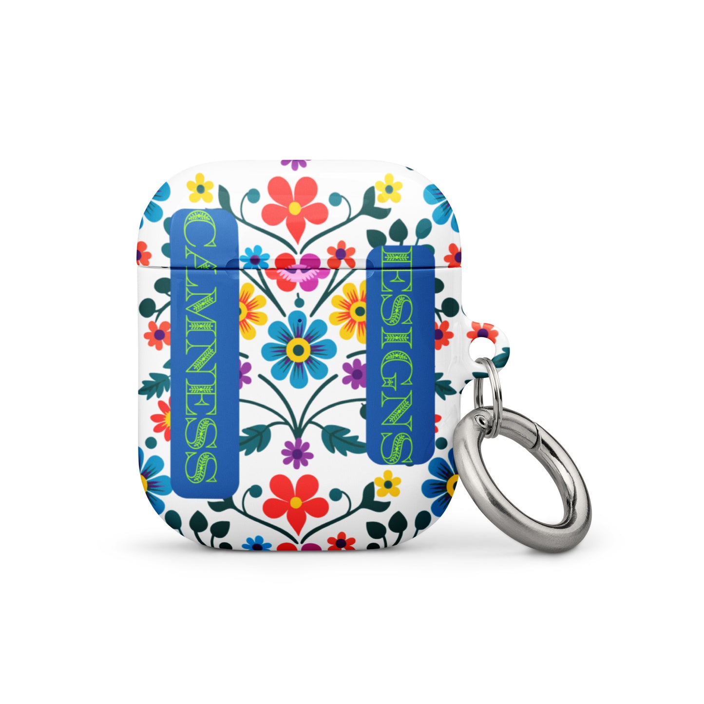 Mexican Embroidery Seamless Pattern, CALMNESS DESIGNS, Creative Designer's, Case for AirPods®