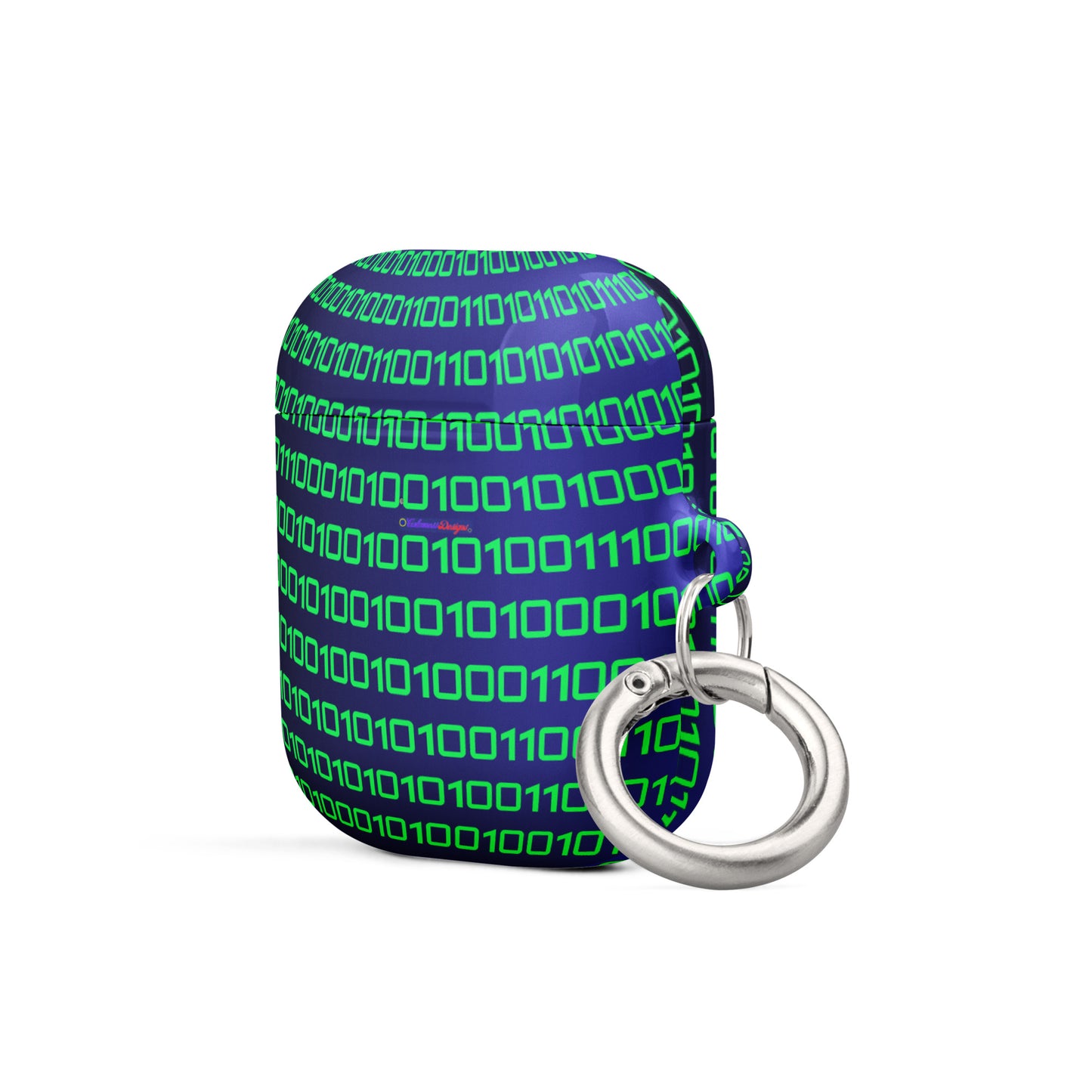 Sphere Binary Code ICON, Ones and Zeros, CALMNESS DESIGNS, Creative Designer's, Case for AirPods®