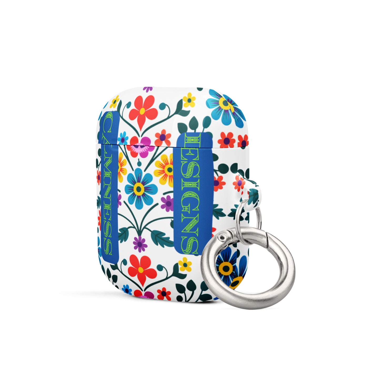 Mexican Embroidery Seamless Pattern, CALMNESS DESIGNS, Creative Designer's, Case for AirPods®