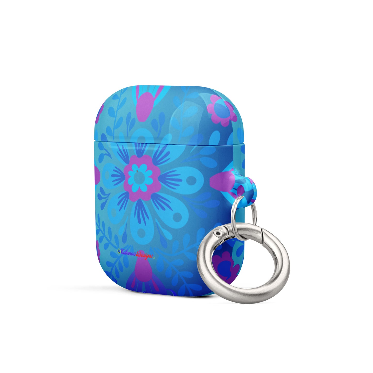 Mexican Embroidery Seamless Pattern, CALMNESS DESIGNS, Creative Designer's, Case for AirPods®