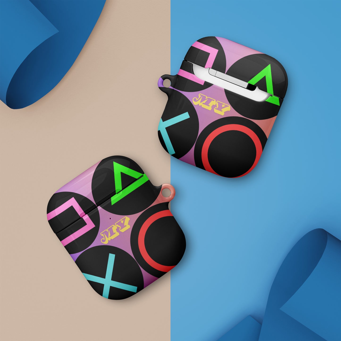 Controller Button's, Touch My Button's CALMNESS DESIGNS, Creative Designer's, Case for AirPods®