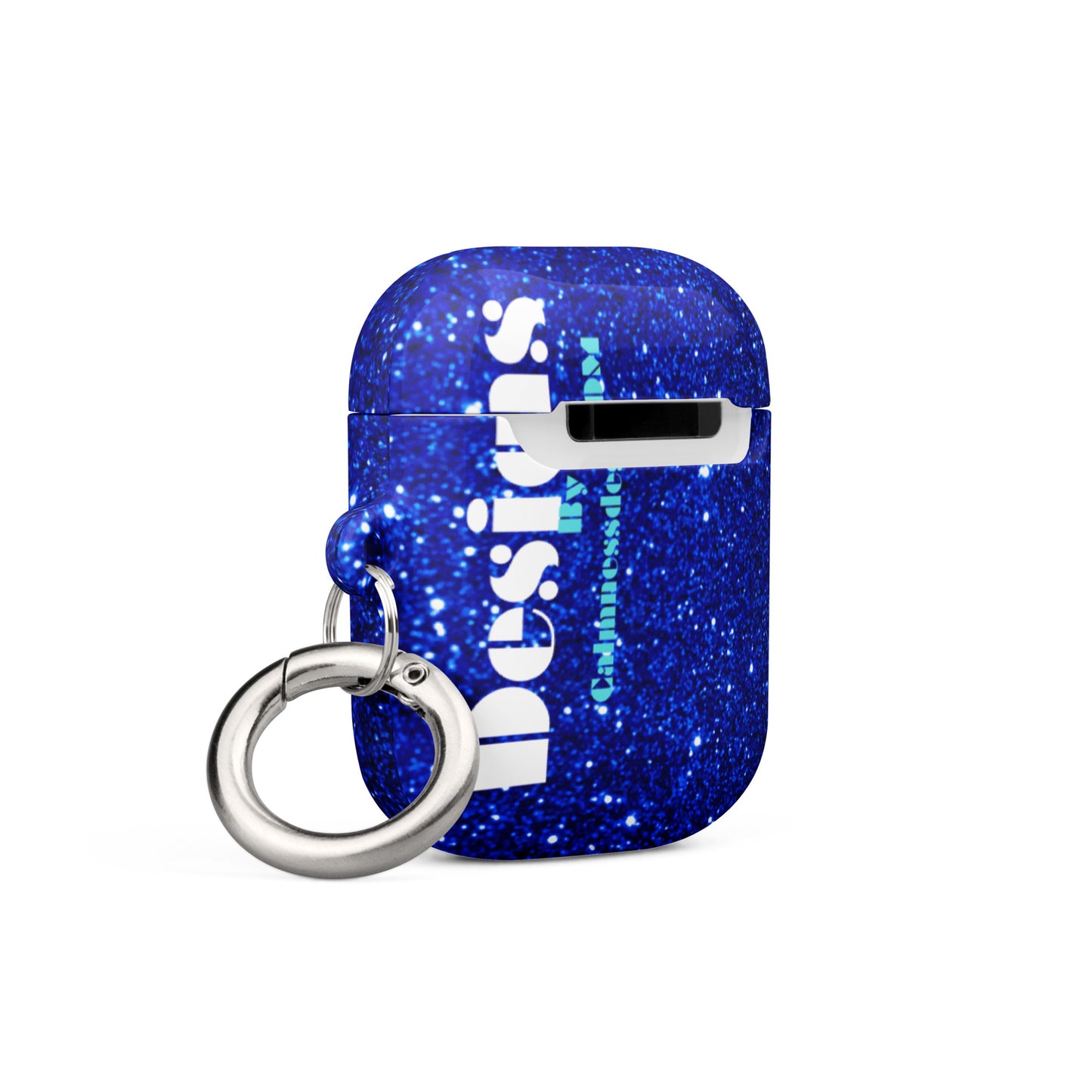 Sparkling Blue Color Sparkling Designs By Calmnessdesign.COM, Case for AirPods®