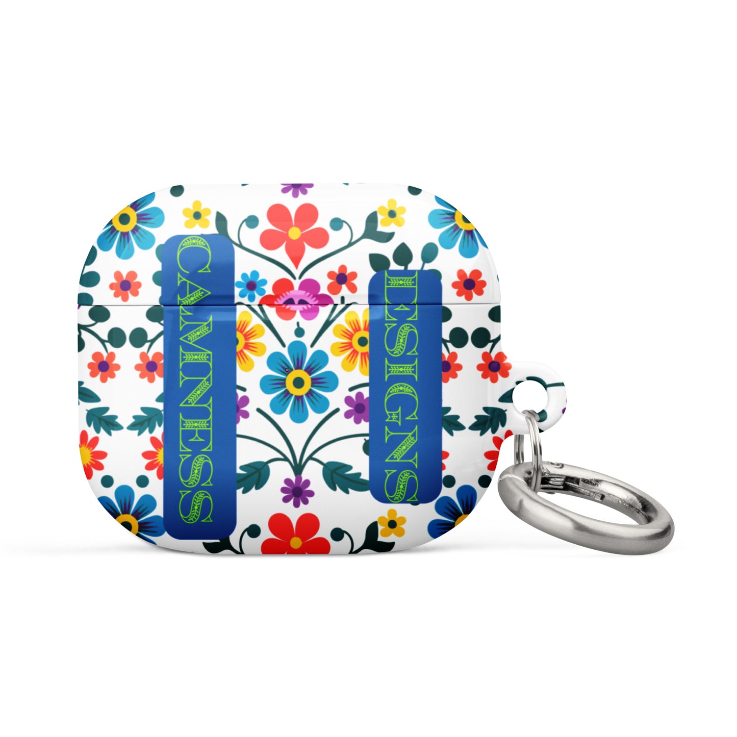 Mexican Embroidery Seamless Pattern, CALMNESS DESIGNS, Creative Designer's, Case for AirPods®