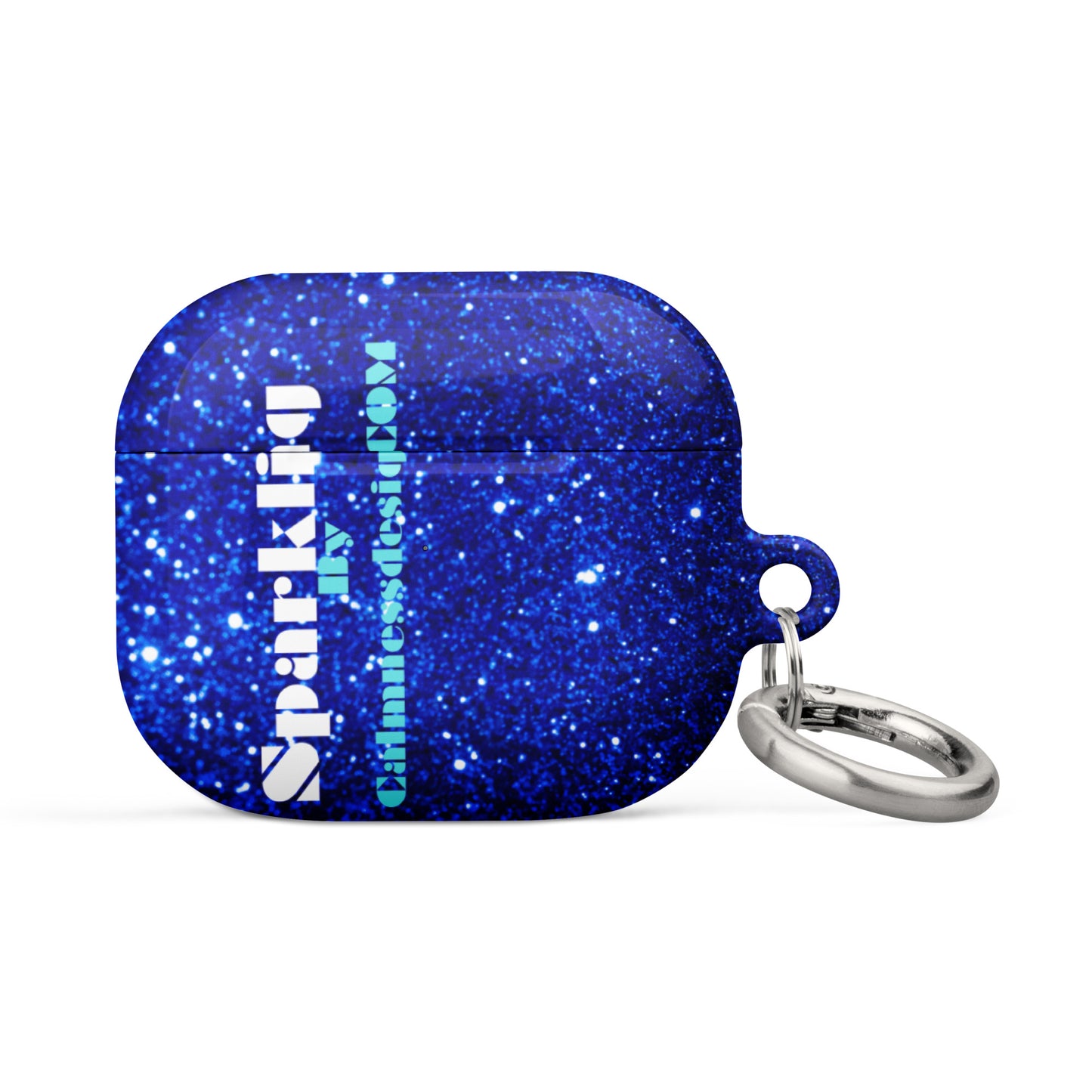 Sparkling Blue Color Sparkling Designs By Calmnessdesign.COM, Case for AirPods®