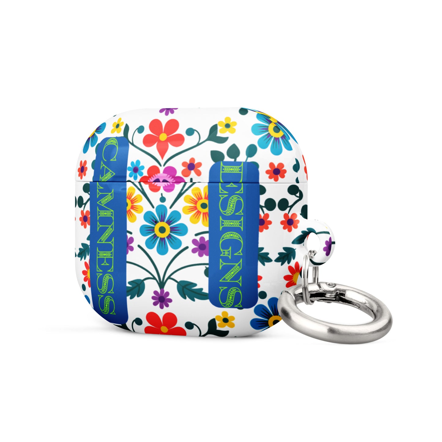 Mexican Embroidery Seamless Pattern, CALMNESS DESIGNS, Creative Designer's, Case for AirPods®