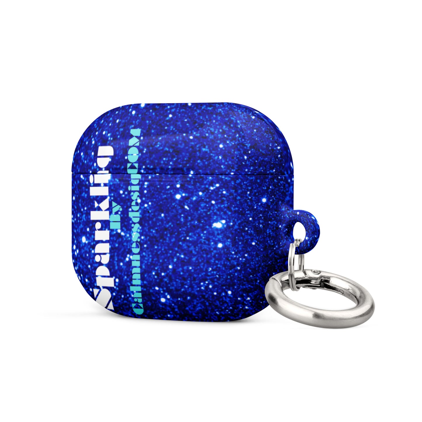 Sparkling Blue Color Sparkling Designs By Calmnessdesign.COM, Case for AirPods®