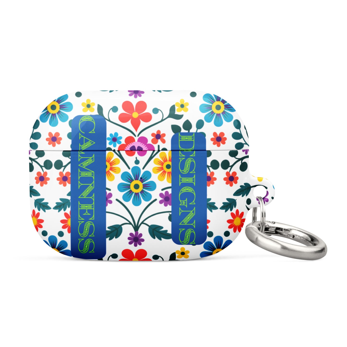 Mexican Embroidery Seamless Pattern, CALMNESS DESIGNS, Creative Designer's, Case for AirPods®