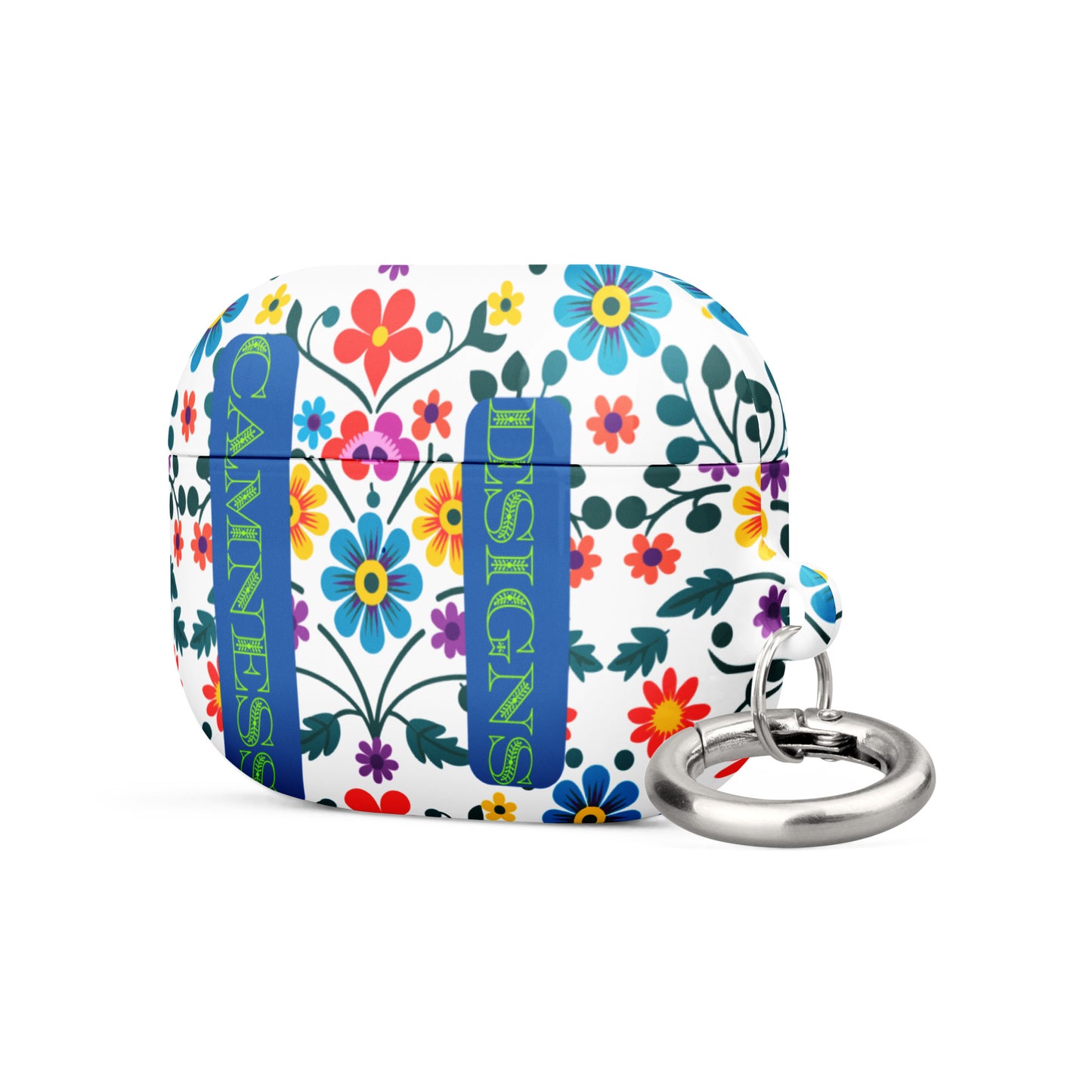 Mexican Embroidery Seamless Pattern, CALMNESS DESIGNS, Creative Designer's, Case for AirPods®