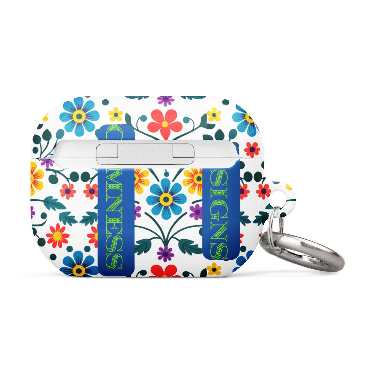 Mexican Embroidery Seamless Pattern, CALMNESS DESIGNS, Creative Designer's, Case for AirPods®
