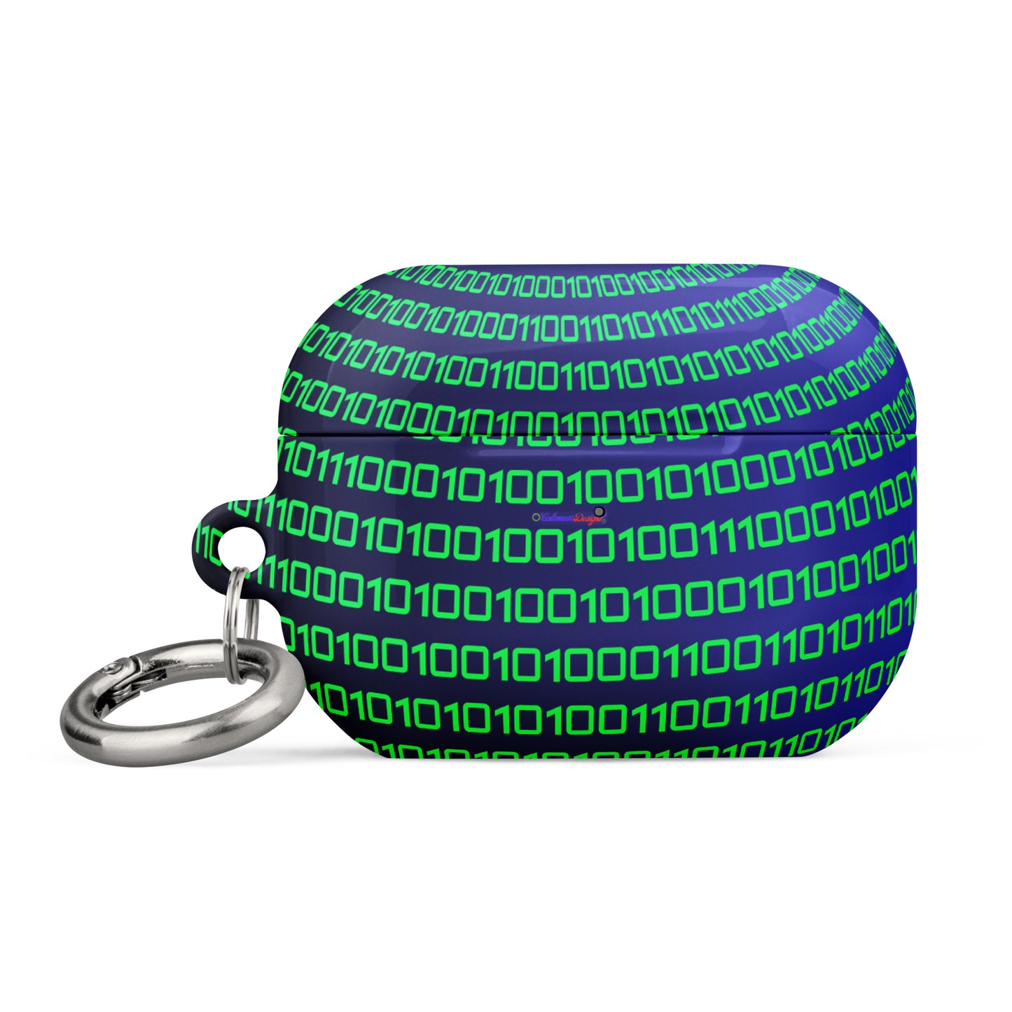 Sphere Binary Code ICON, Ones and Zeros, CALMNESS DESIGNS, Creative Designer's, Case for AirPods®