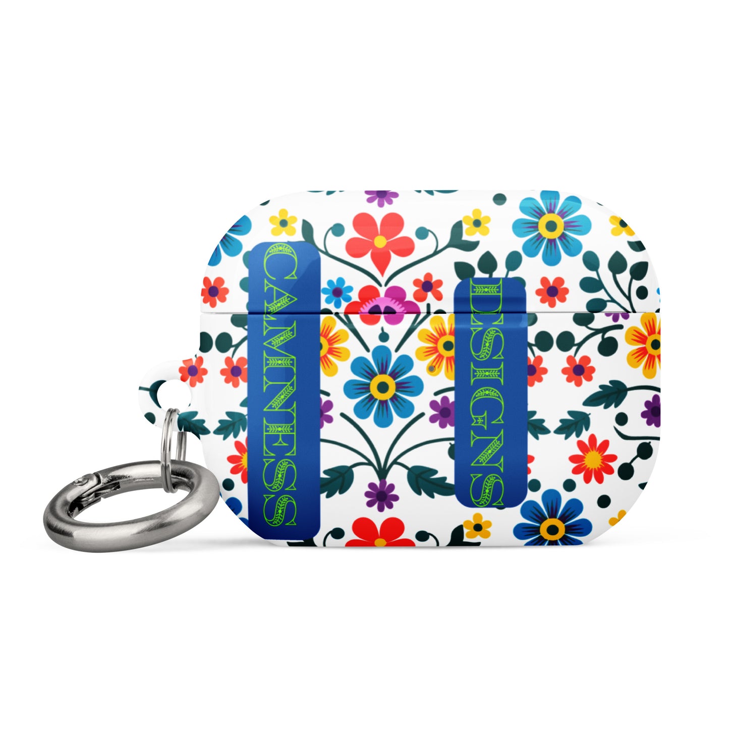 Mexican Embroidery Seamless Pattern, CALMNESS DESIGNS, Creative Designer's, Case for AirPods®