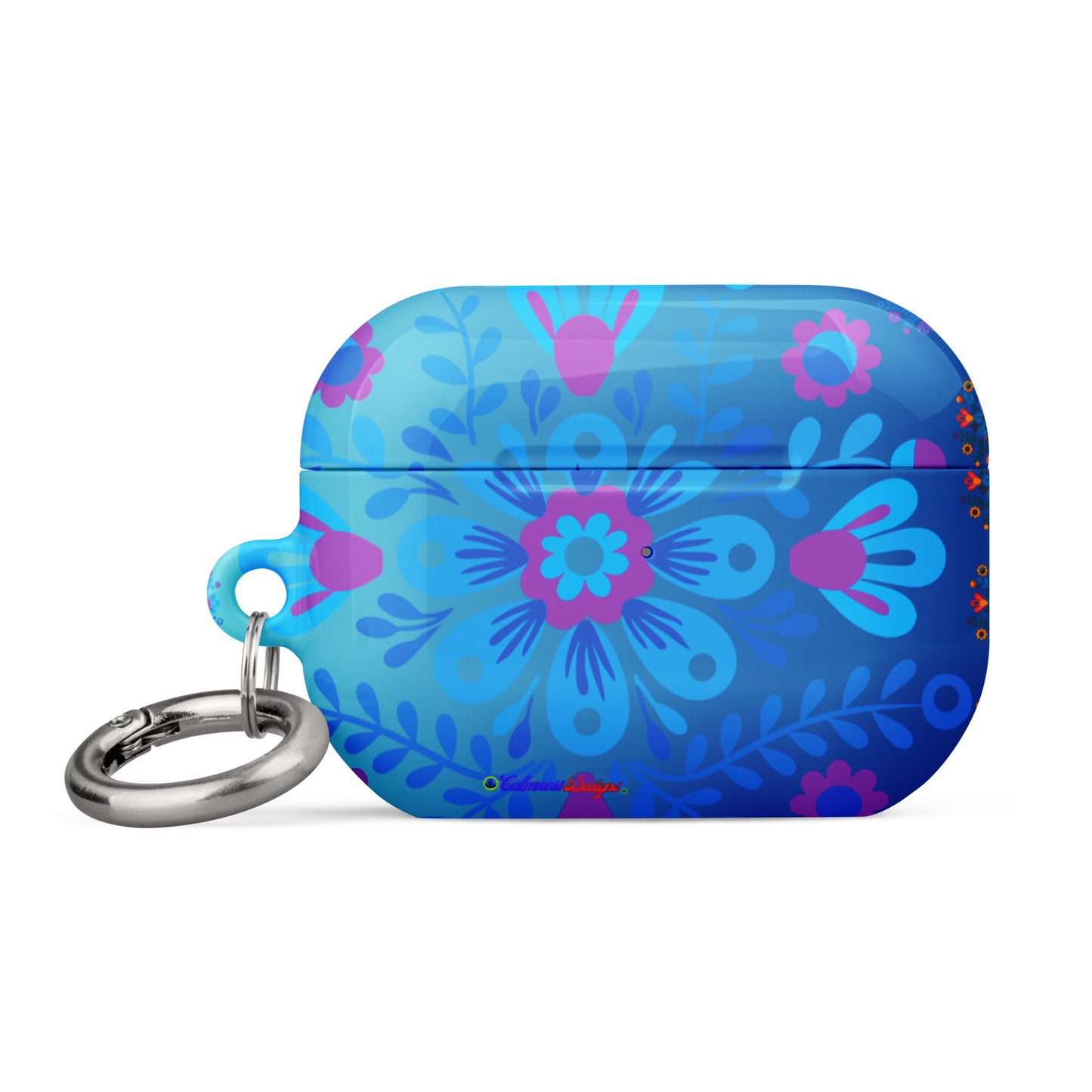 Mexican Embroidery Seamless Pattern, CALMNESS DESIGNS, Creative Designer's, Case for AirPods®