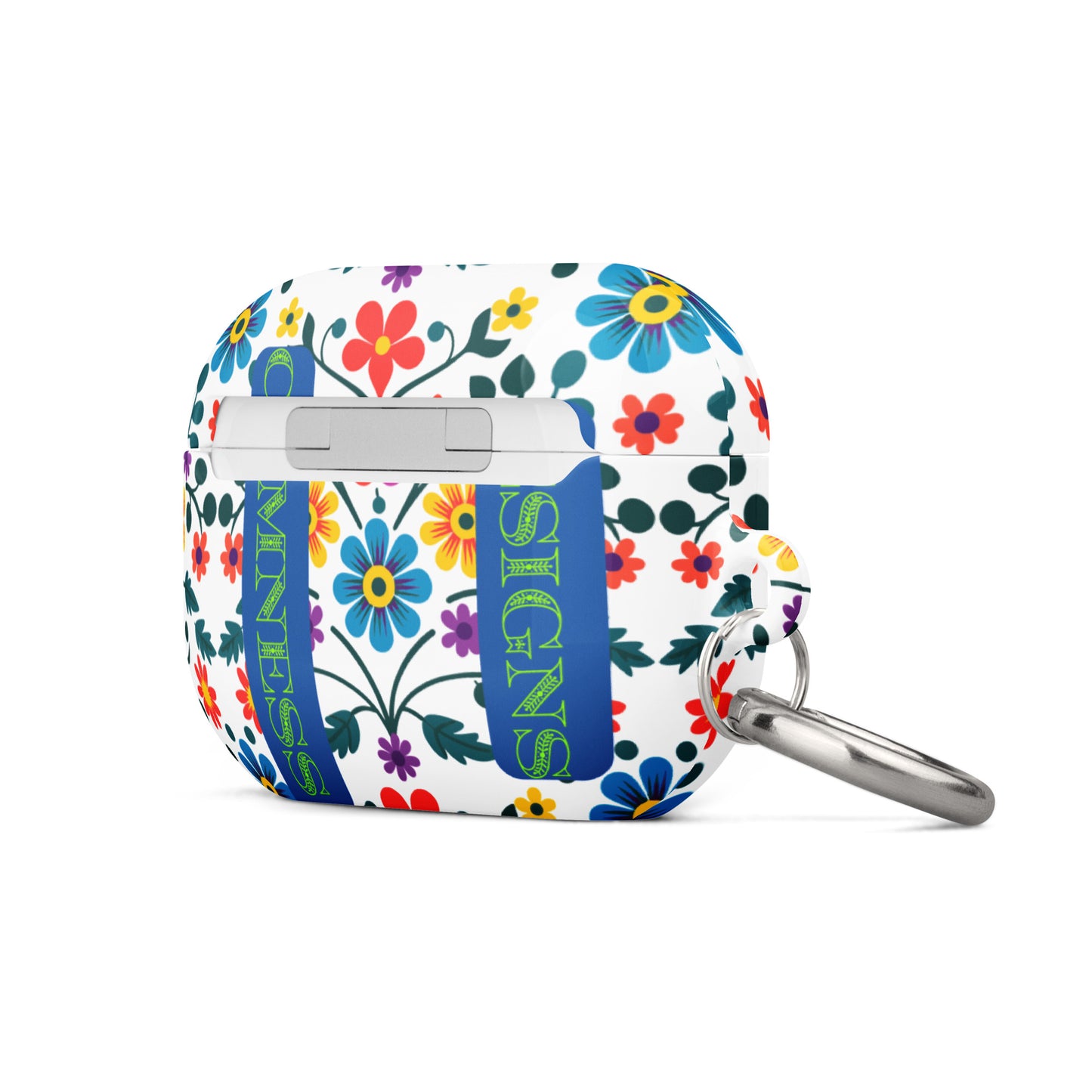 Mexican Embroidery Seamless Pattern, CALMNESS DESIGNS, Creative Designer's, Case for AirPods®