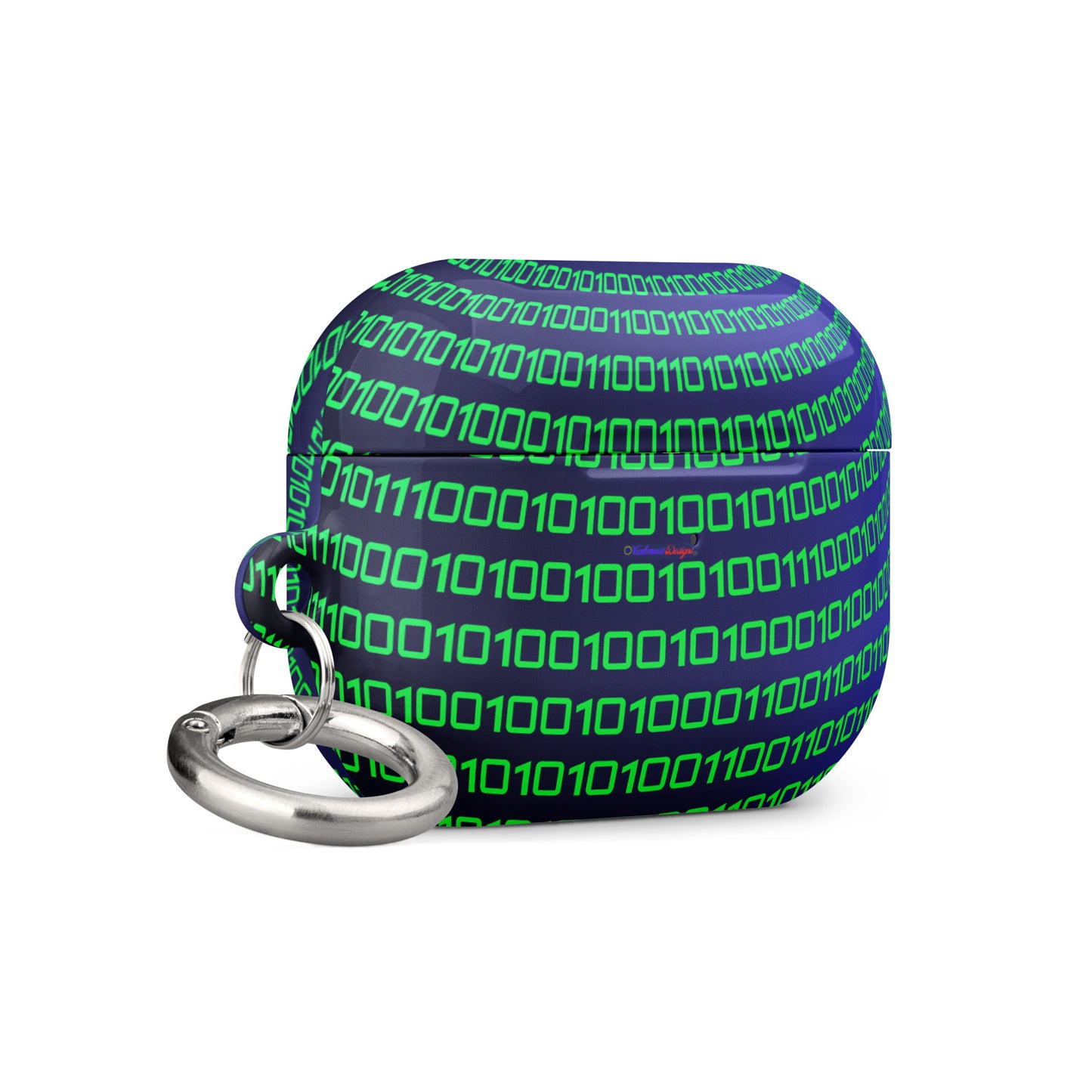 Sphere Binary Code ICON, Ones and Zeros, CALMNESS DESIGNS, Creative Designer's, Case for AirPods®