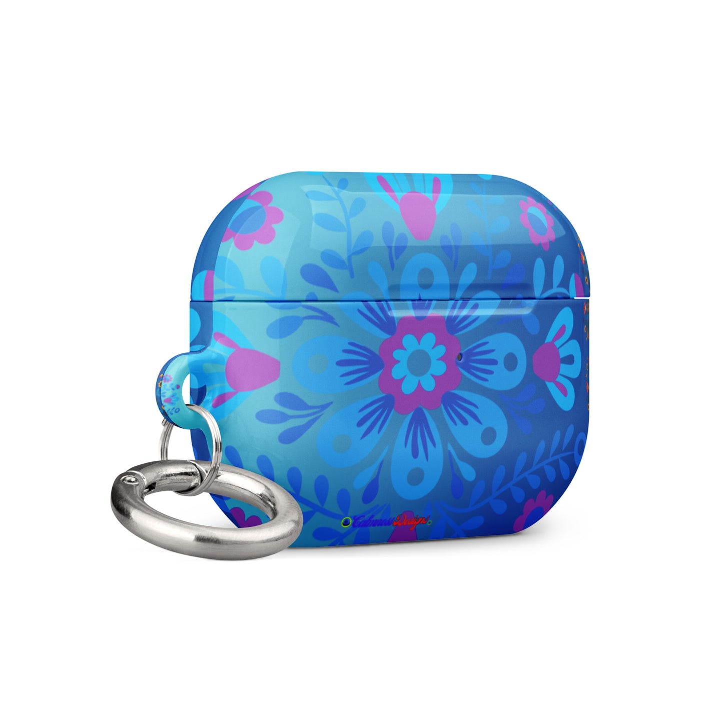 Mexican Embroidery Seamless Pattern, CALMNESS DESIGNS, Creative Designer's, Case for AirPods®