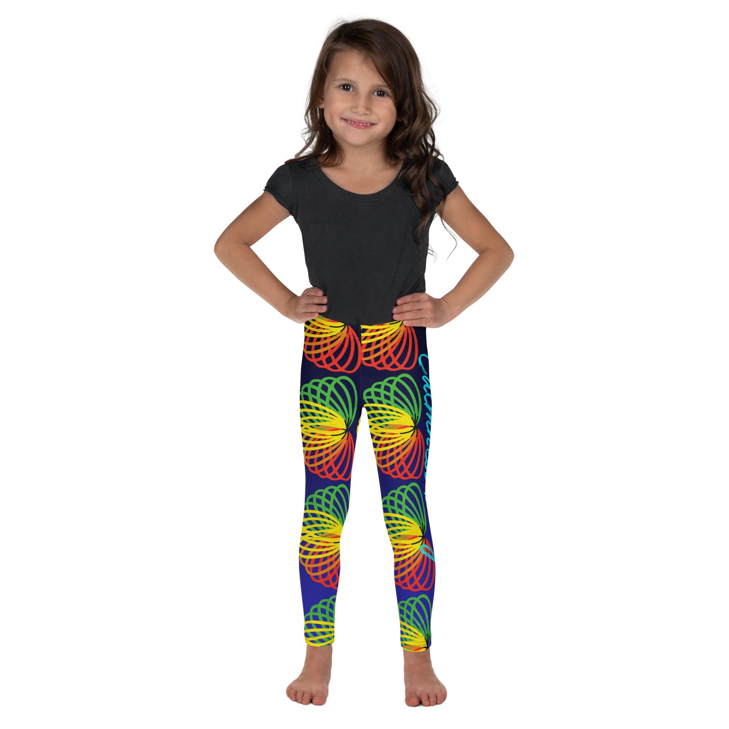 COLORFUL Organic Children's Toy, STARS, CALMNESS DESIGNS, Creative Designer's, Kid's Leggings
