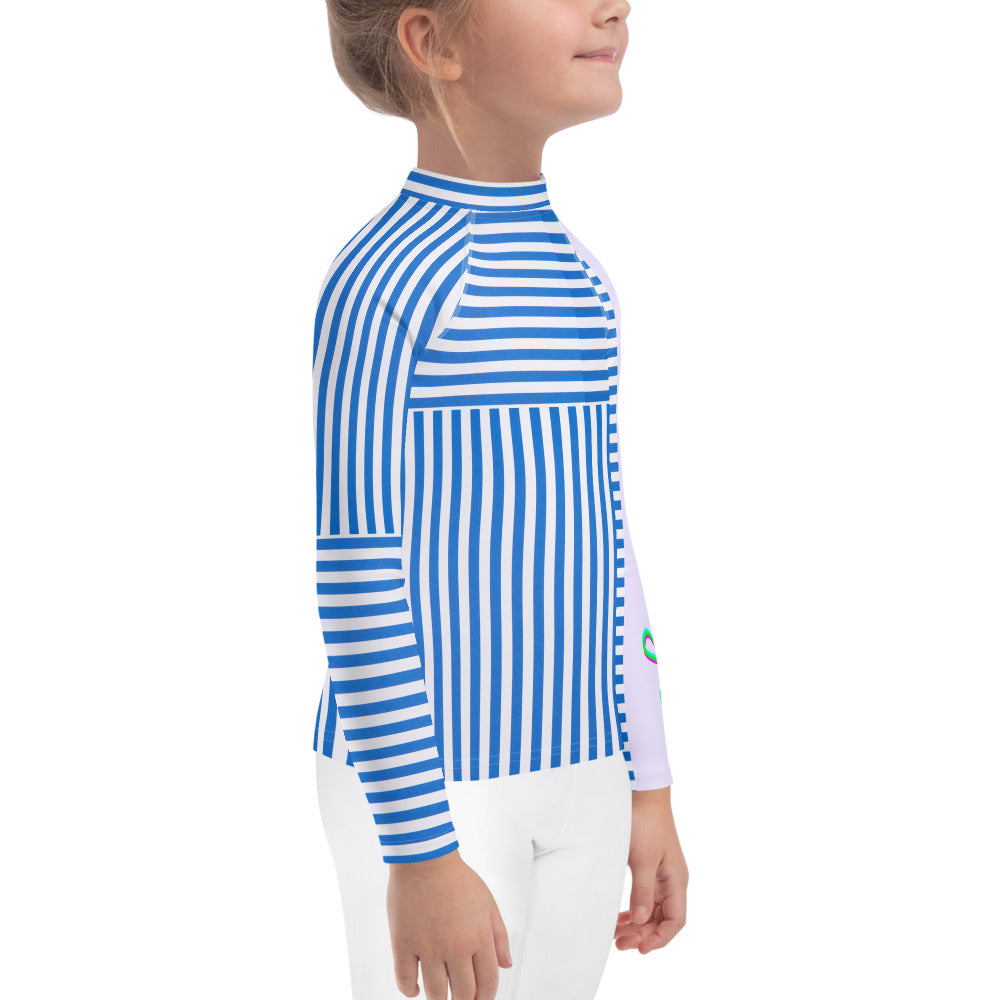 Stripes, Calmness Designs Kids Rash Guard