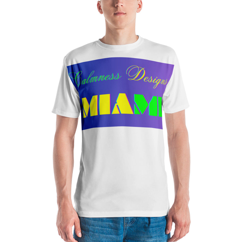 Calmness Designs, MIAMI, Men's t-shirt