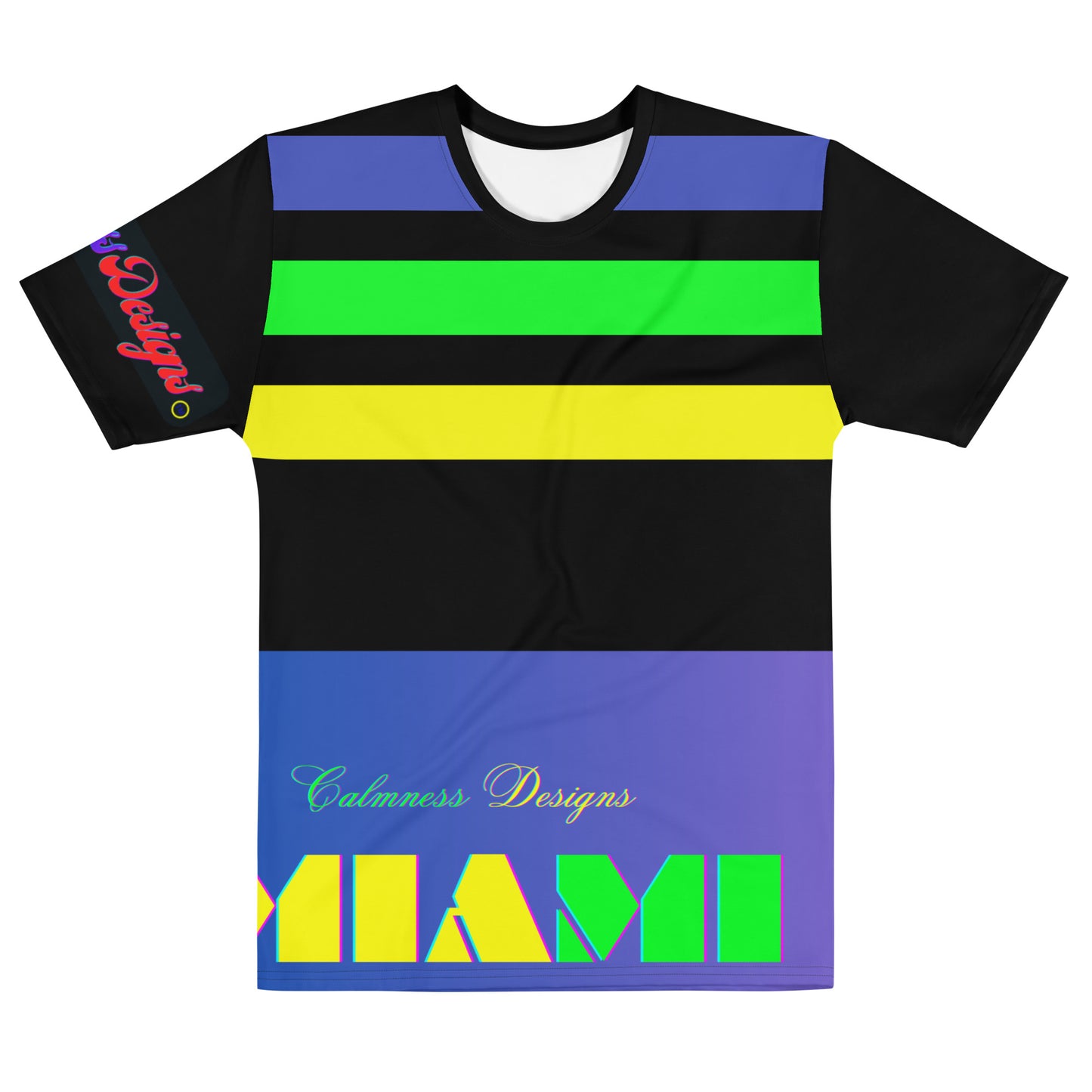 Calmness Designs, Miami, Men's t-shirt