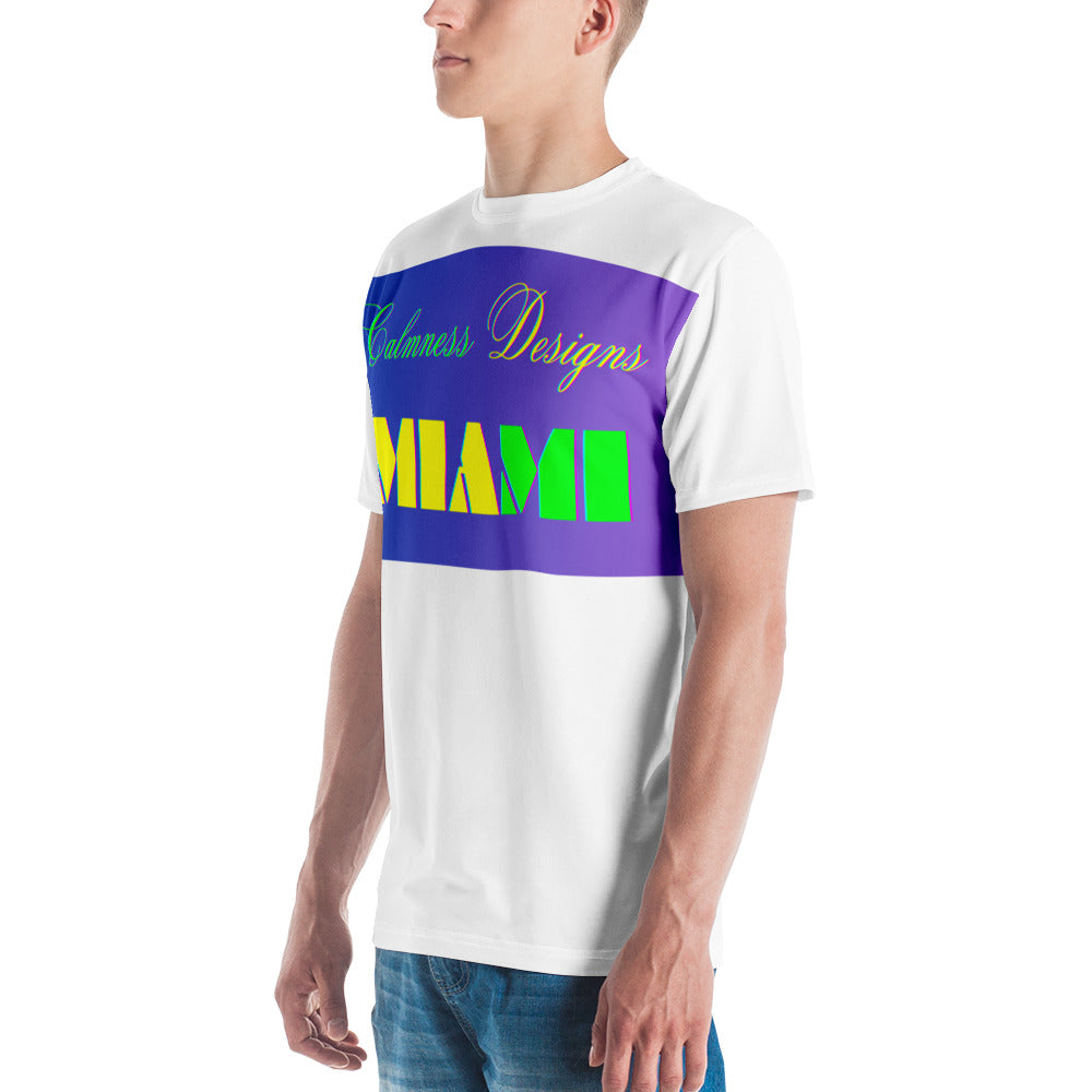 Calmness Designs, MIAMI, Men's t-shirt